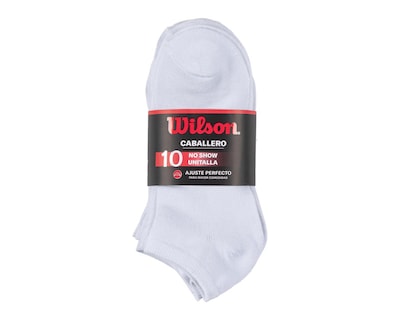 Foto 4 | Calcetines Deportivos Wilson para Hombre 10 Pares