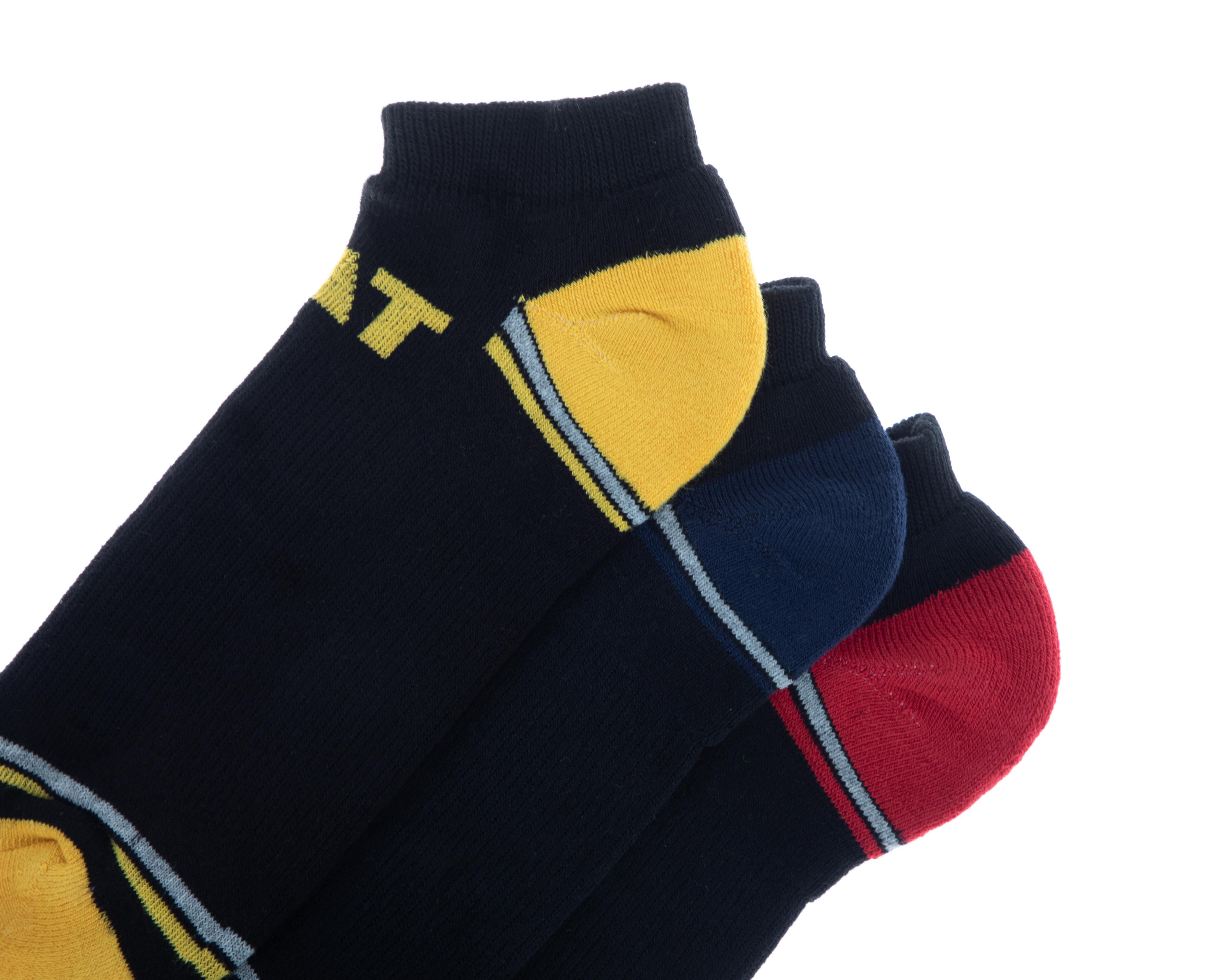 Foto 4 pulgar | Calcetas Deportivas CAT para Hombre 3 Pares