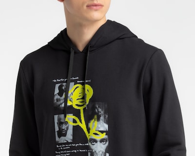 Foto 3 | Sudadera Tupac con Capucha