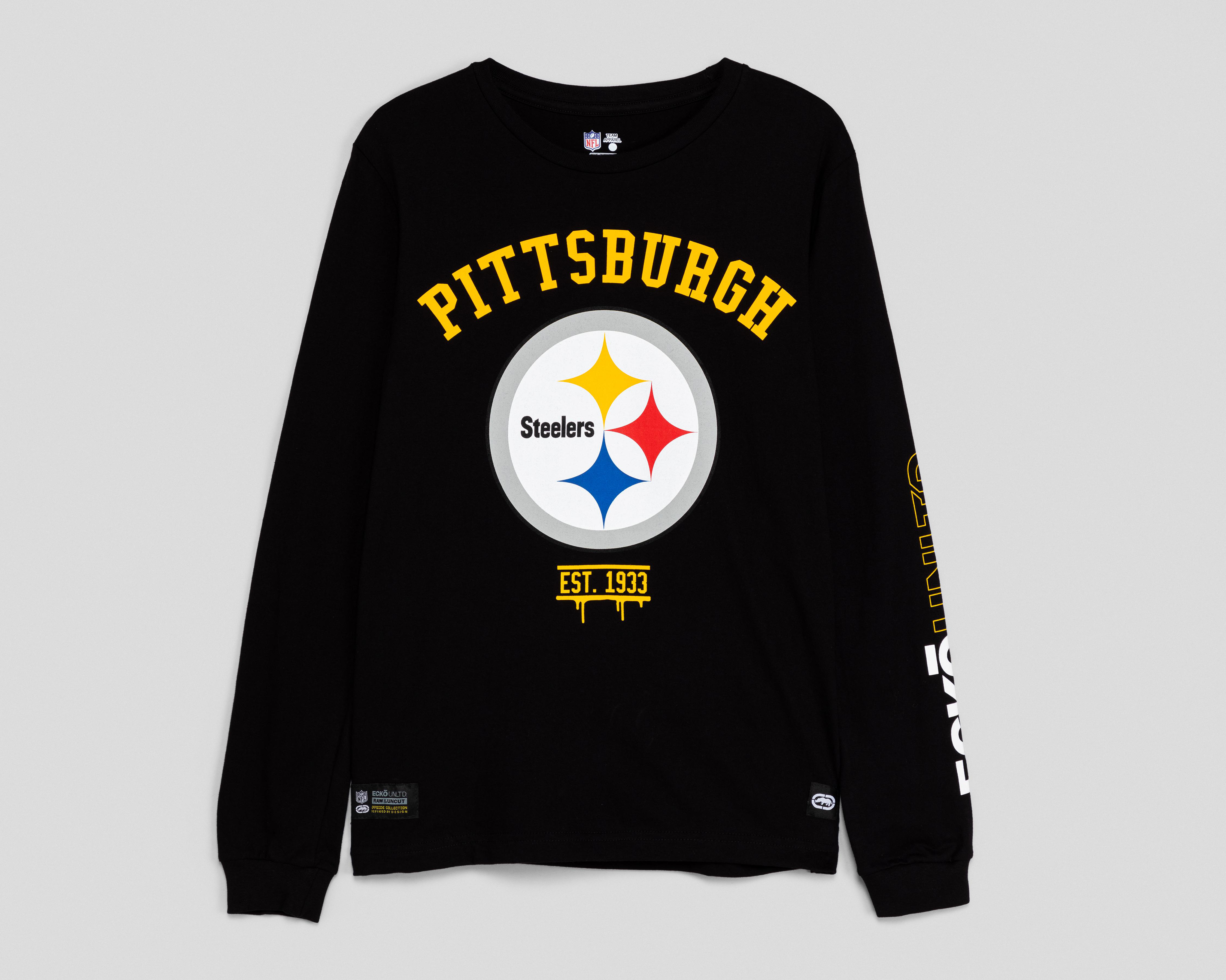 Foto 2 pulgar | Playera NFL Pittsburgh Steelers Eckó Unltd.