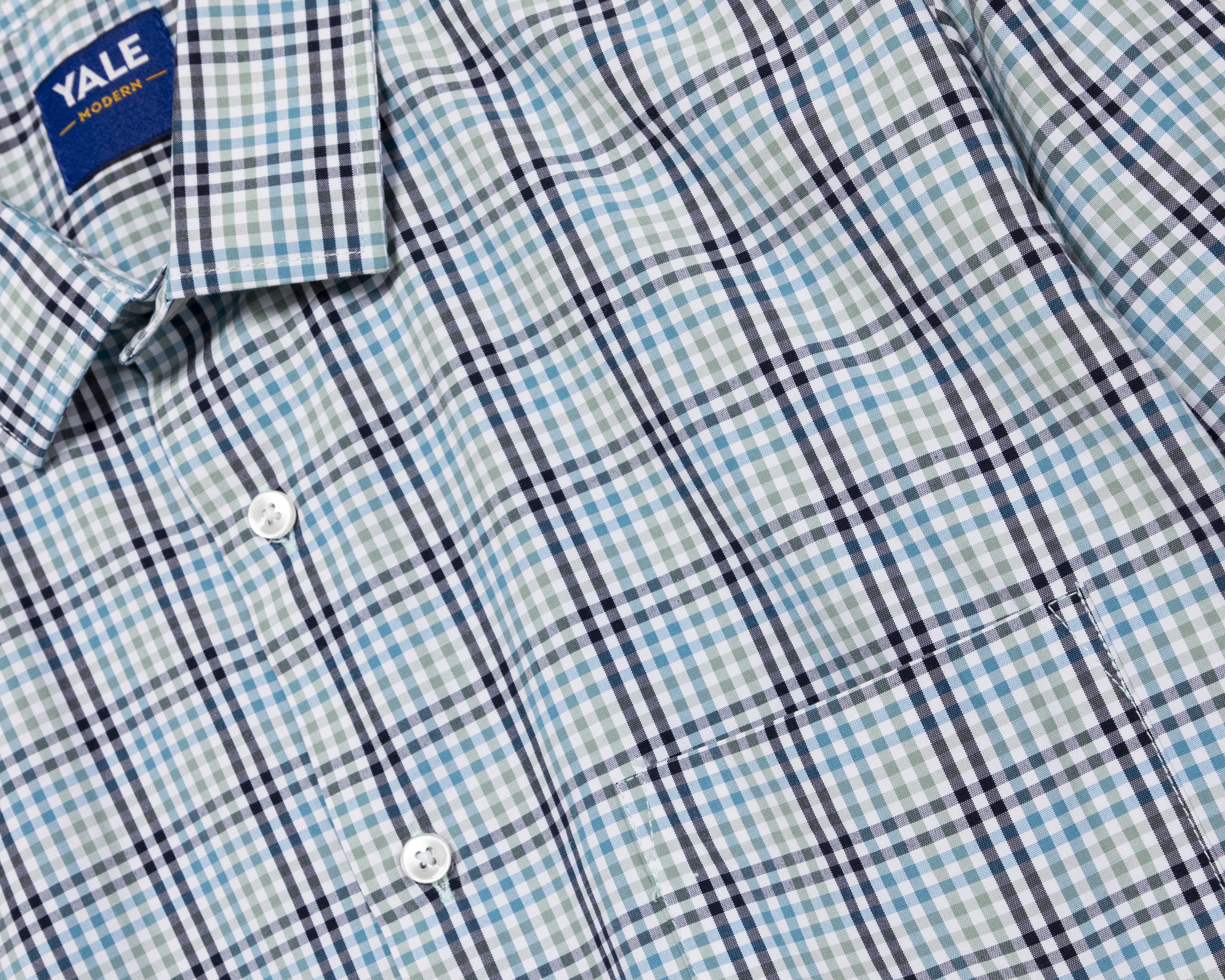 Foto 4 pulgar | Camisa Casual Yale Regular a Cuadros