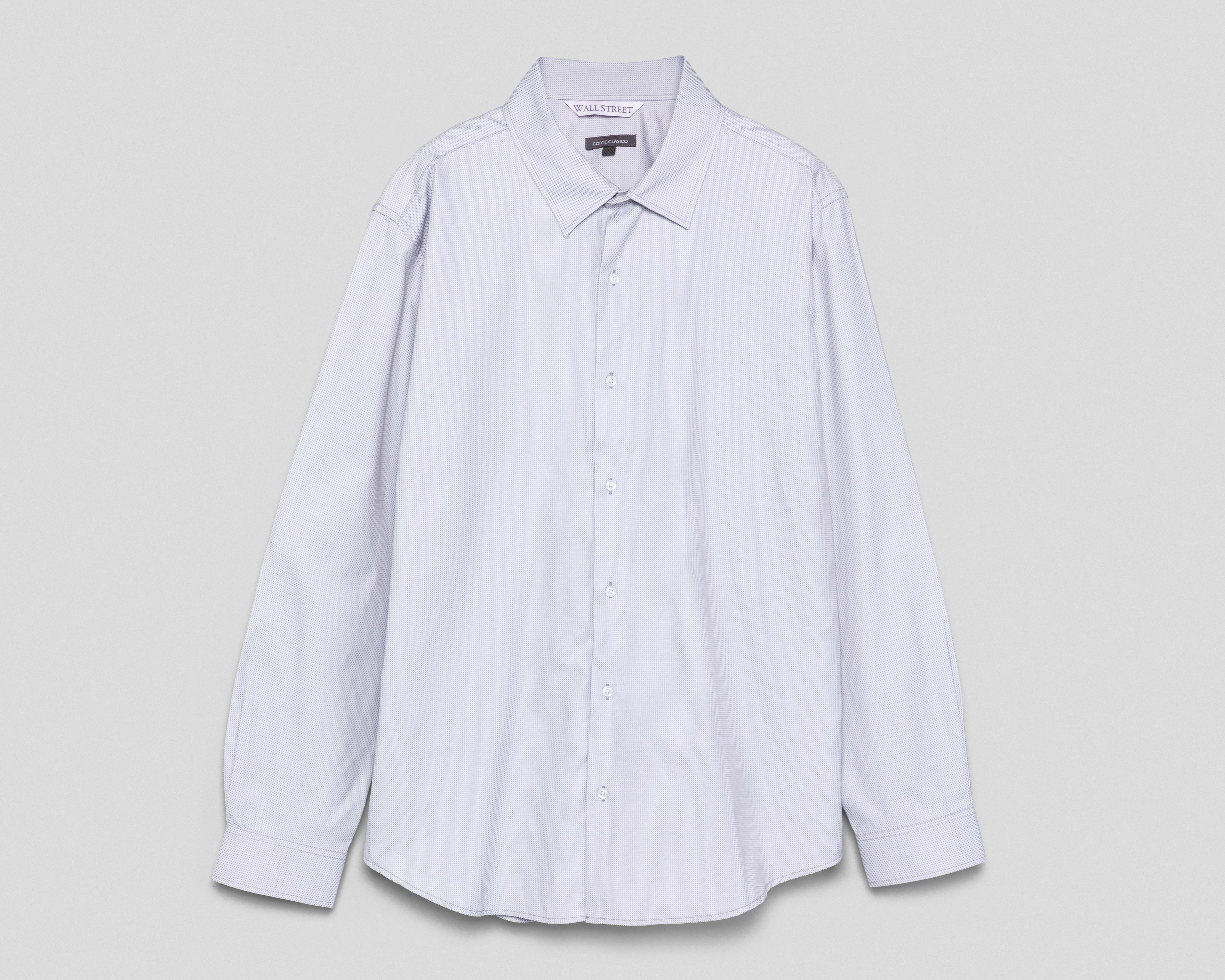 Camisa Casual Wall Street Regular de Puntos