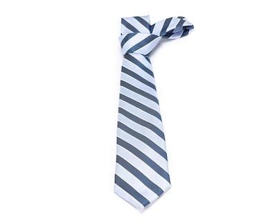 Foto 1 | Corbata a Rayas Wall Street Azul