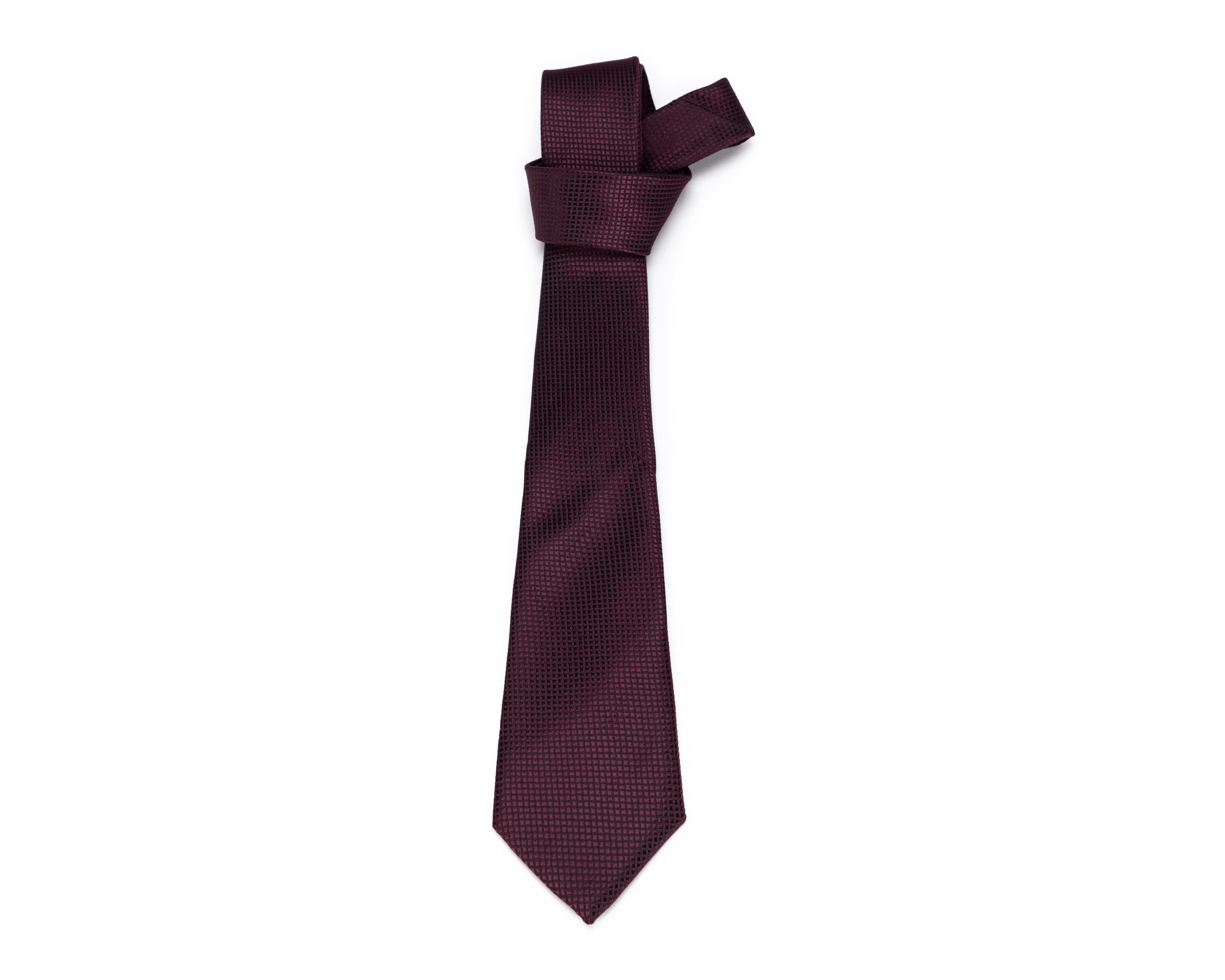 Corbata Lisa Wall Street Tinto