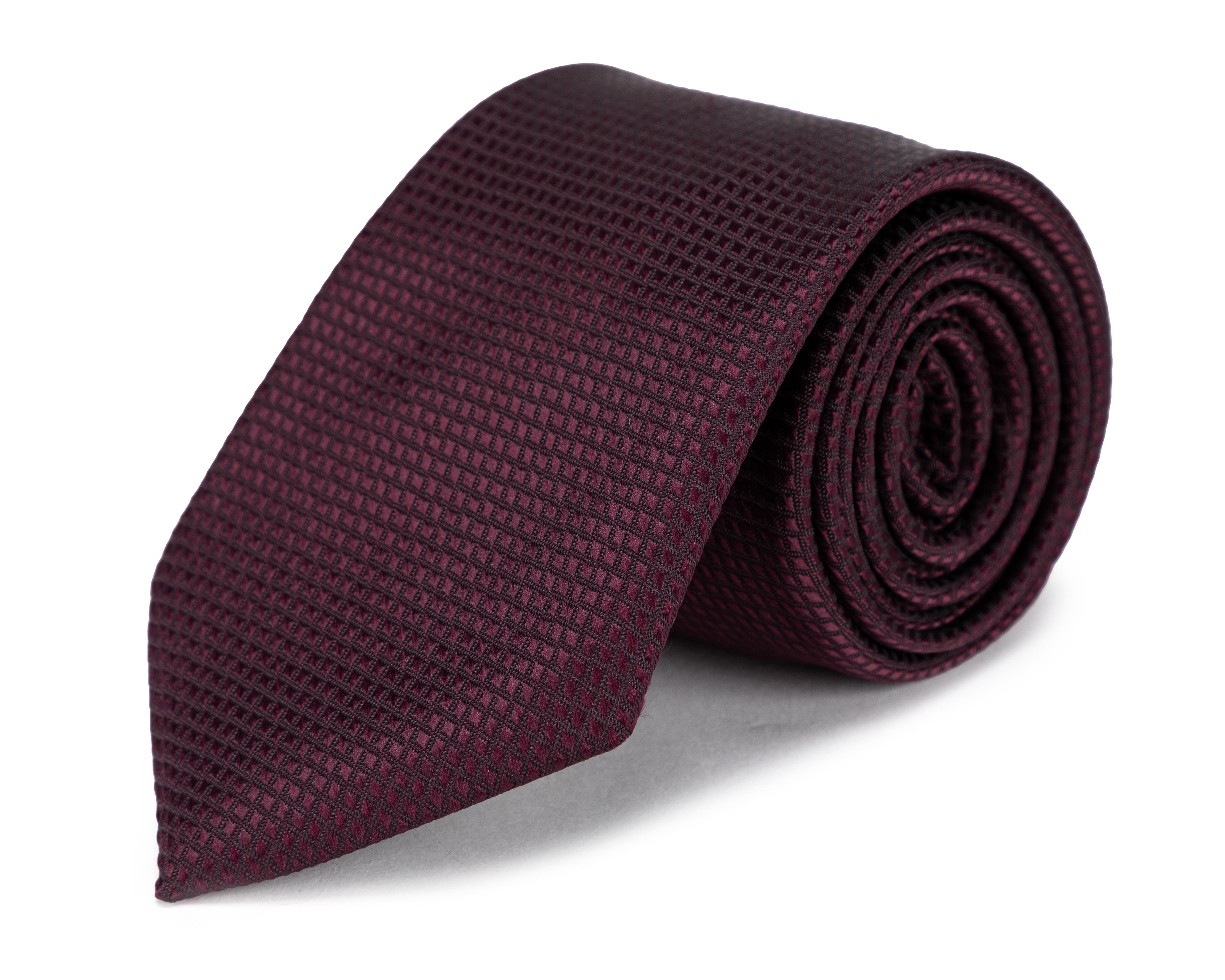 Foto 3 pulgar | Corbata Lisa Wall Street Tinto