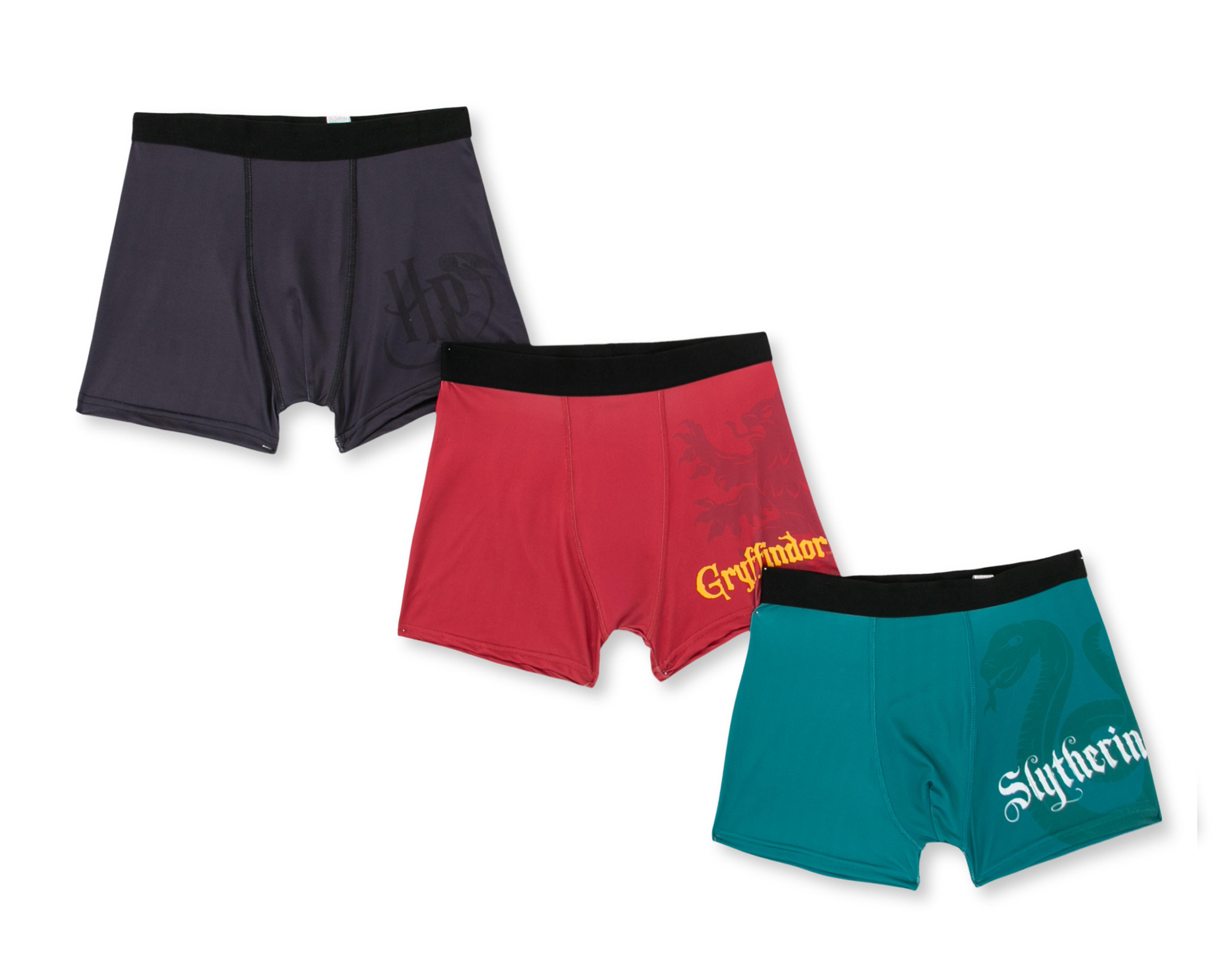 Bóxer Corto Harry Potter 3 Piezas $129