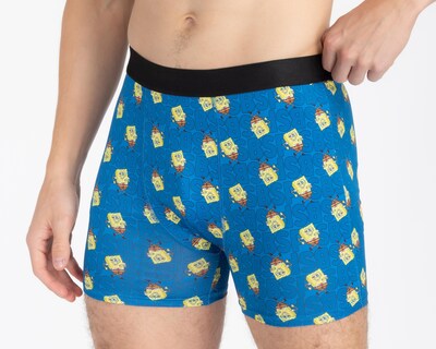 Foto 2 | Bóxer Corto Bob Esponja 3 Piezas