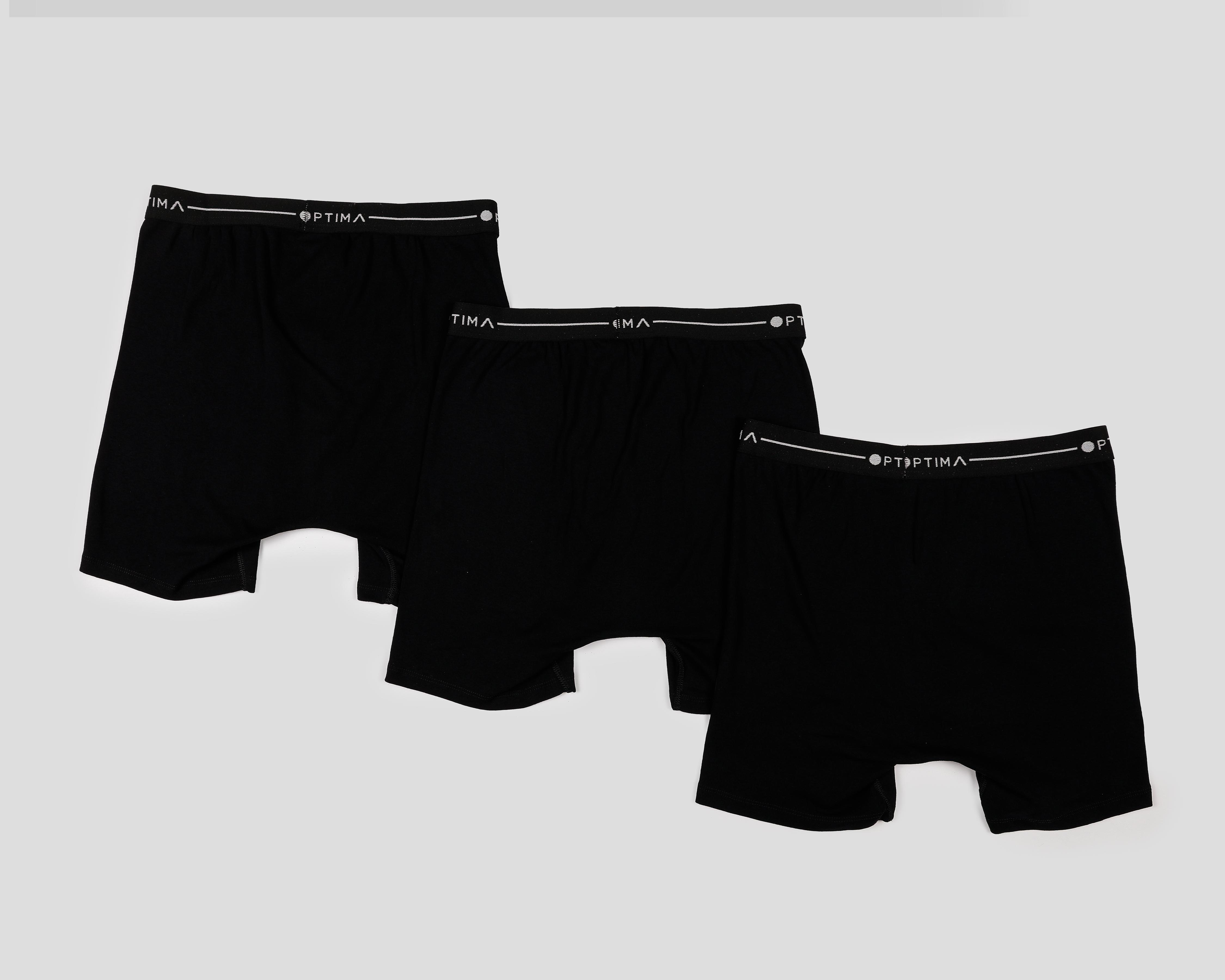Foto 2 | Bóxer Largo Optima para Hombre 3 Piezas