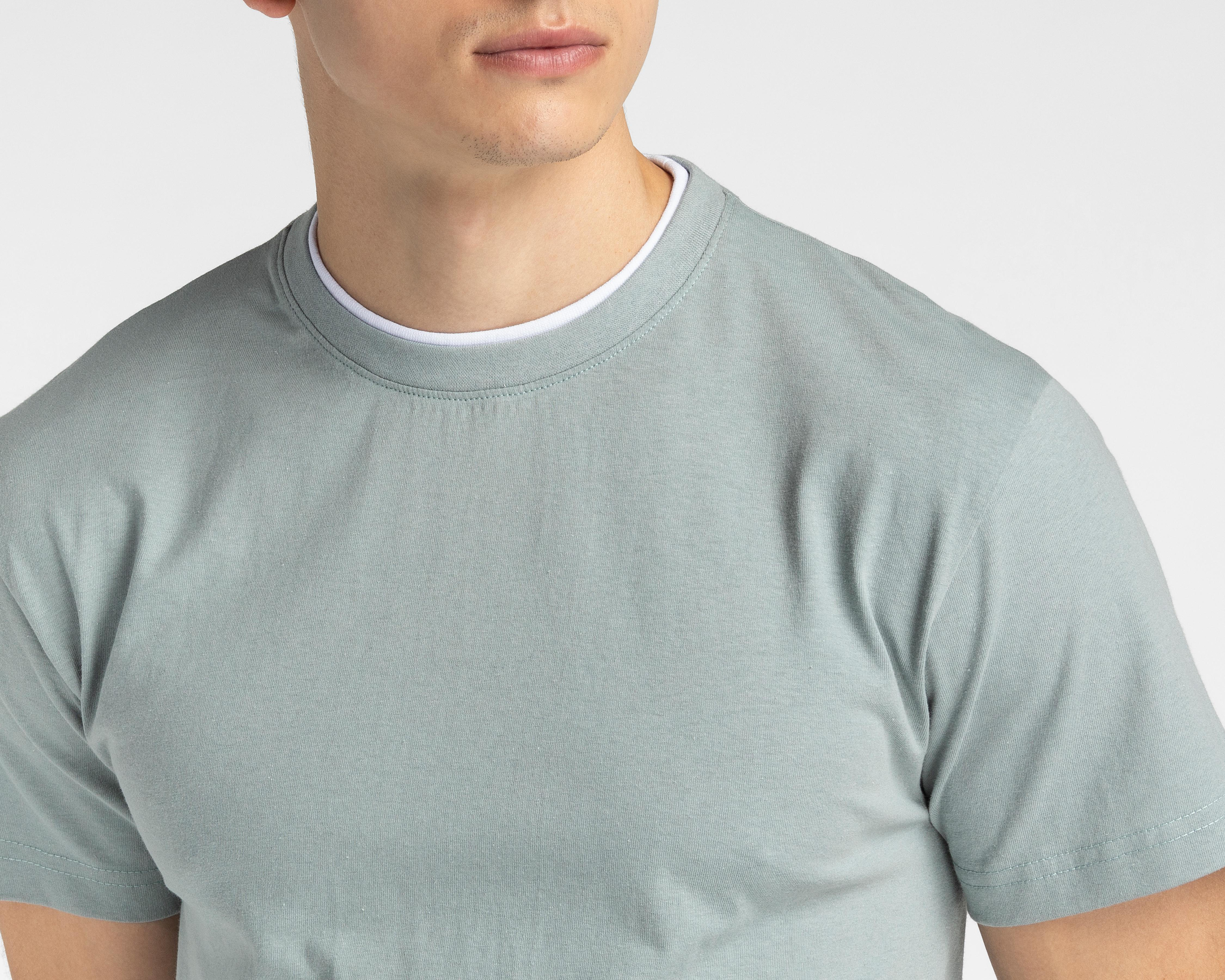 Foto 5 pulgar | Playera Refill Cuello Redondo