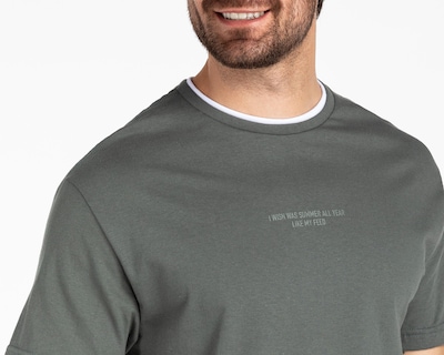 Foto 4 | Playera Refill Cuello Redondo para Hombre