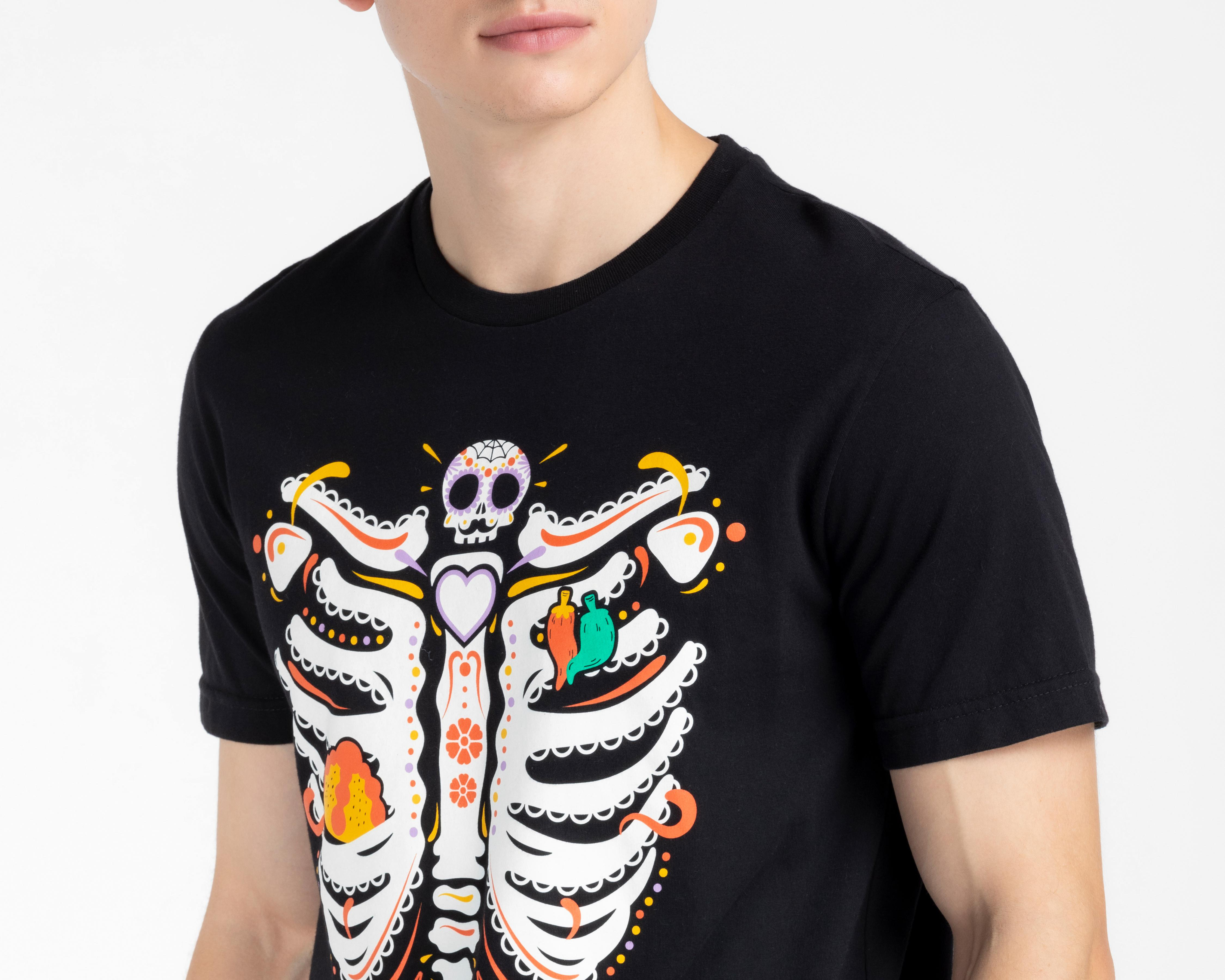 Foto 5 pulgar | Playera Refill Cuello Redondo