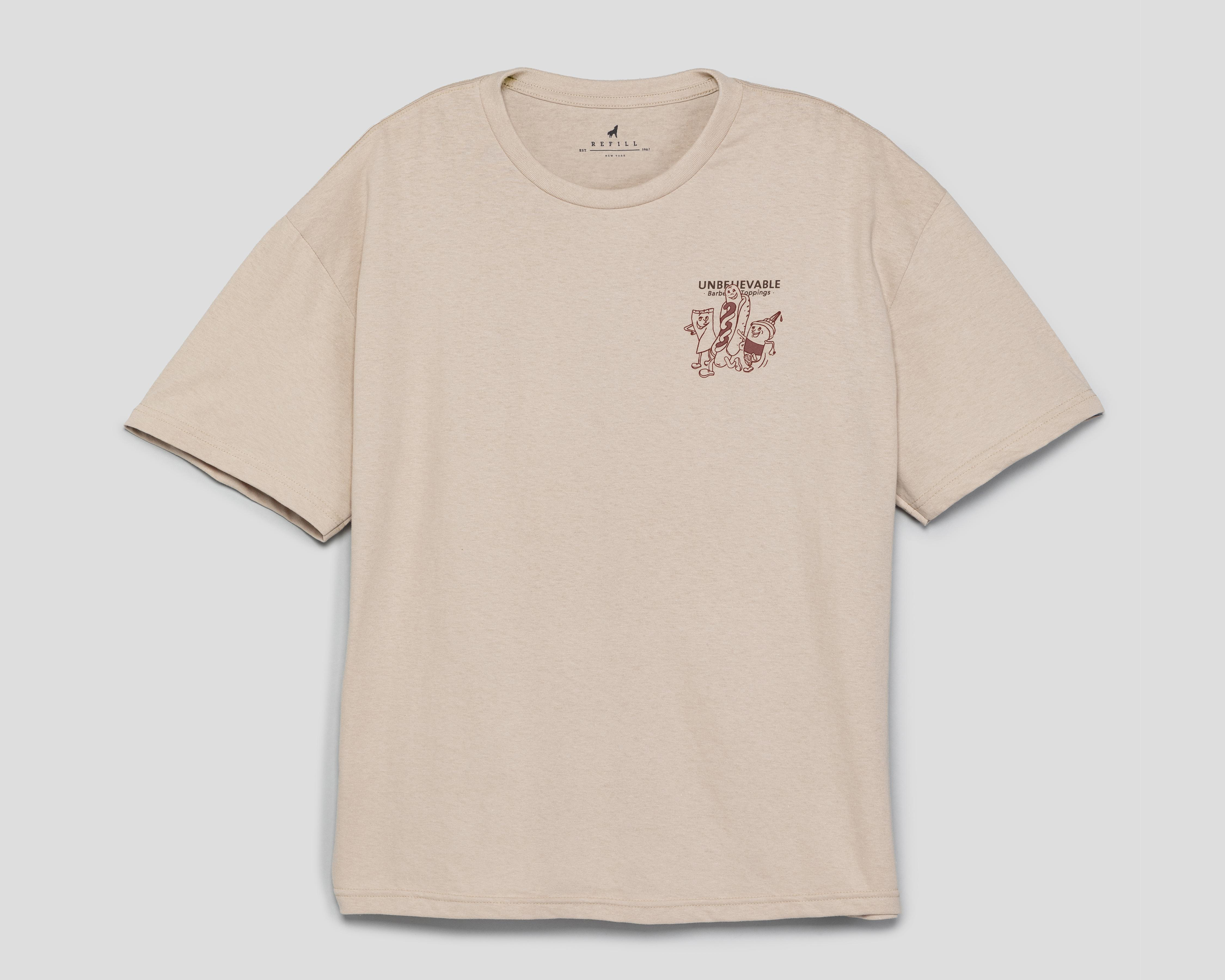 Playera Refill Cuello Redondo