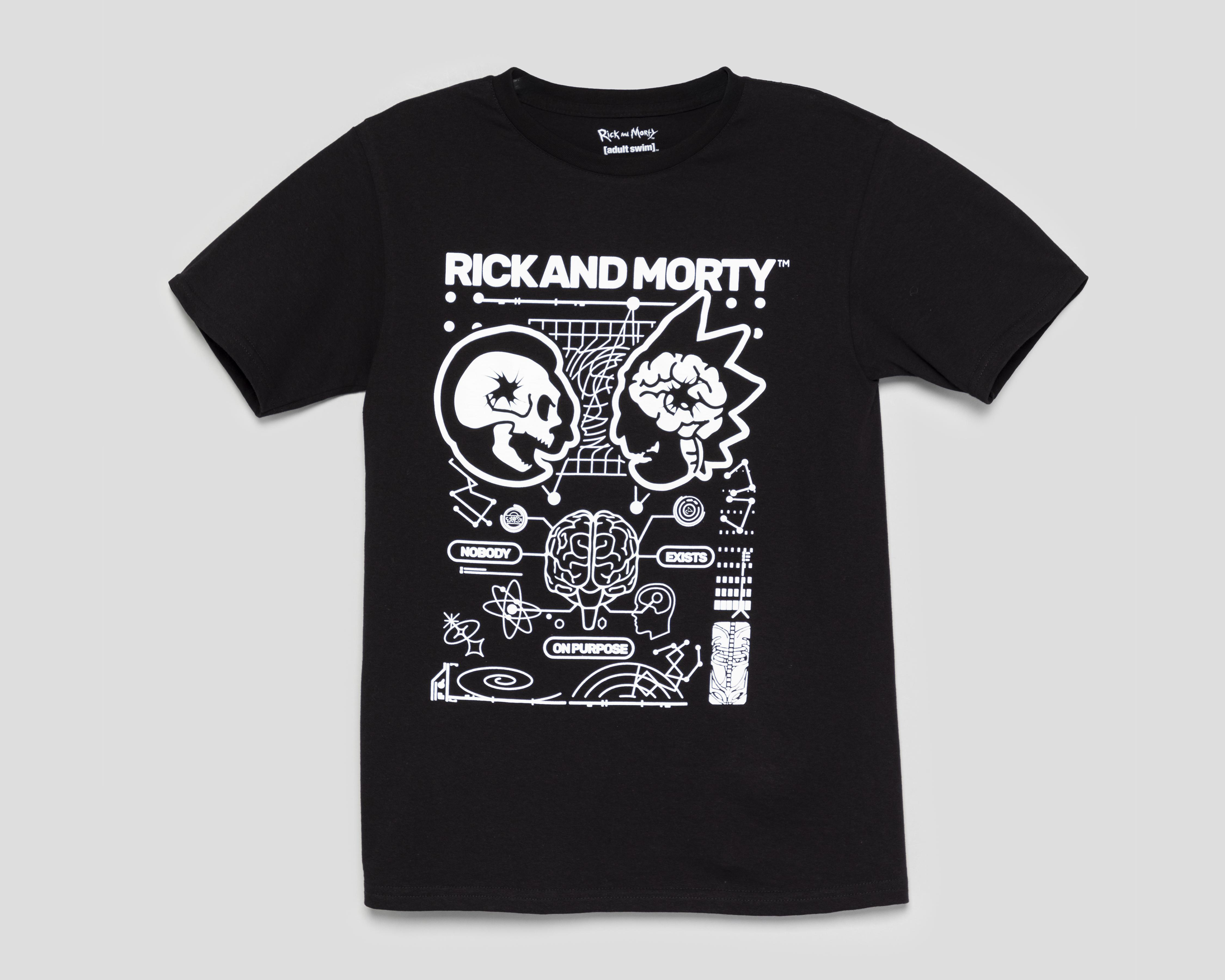 Foto 2 pulgar | Playera Rick & Morty Cuello Redondo