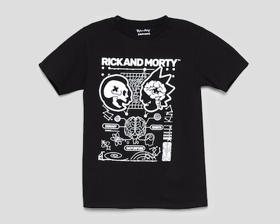 Foto 1 | Playera Rick & Morty Cuello Redondo