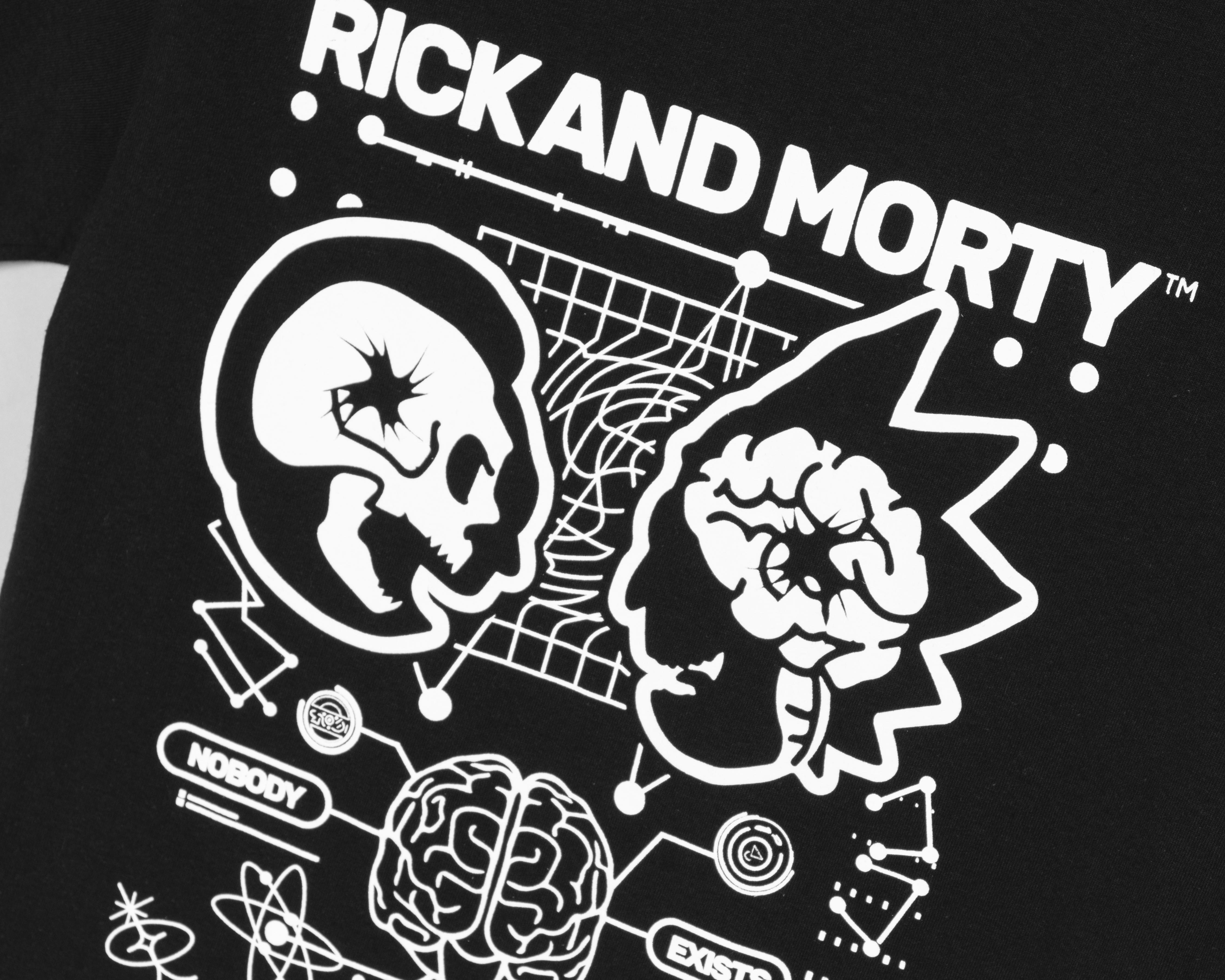Foto 4 pulgar | Playera Rick & Morty Cuello Redondo