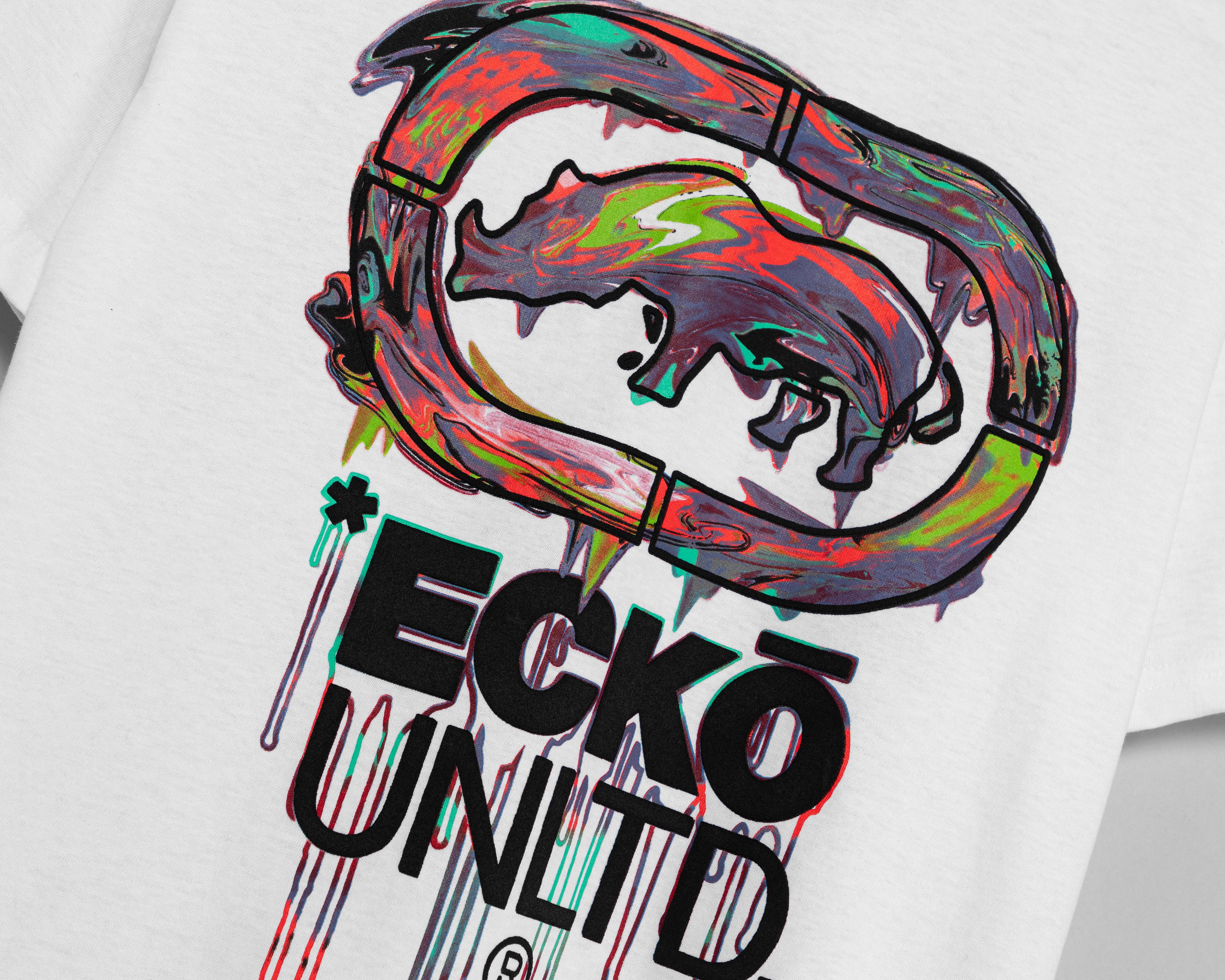 Foto 4 pulgar | Playera Eckó Unltd. Cuello Redondo