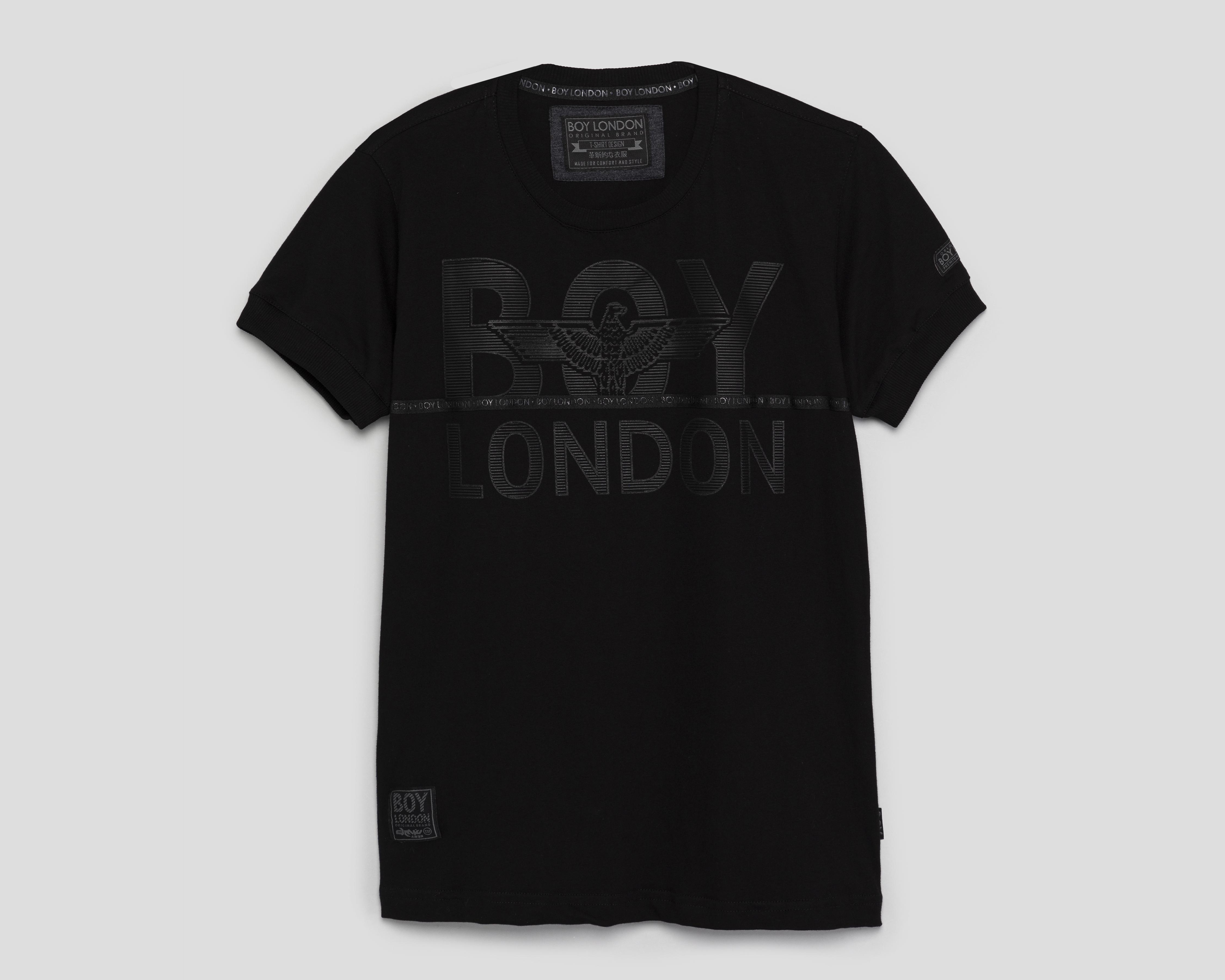 Foto 2 pulgar | Playera Boy London Cuello Redondo para Hombre