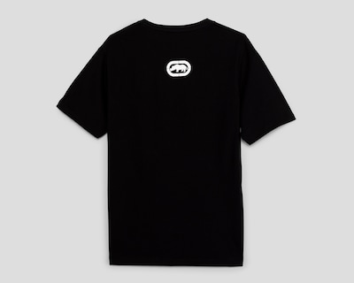 Foto 2 | Playera de Cuello Redondo Eckó Unltd. Negra para Hombre