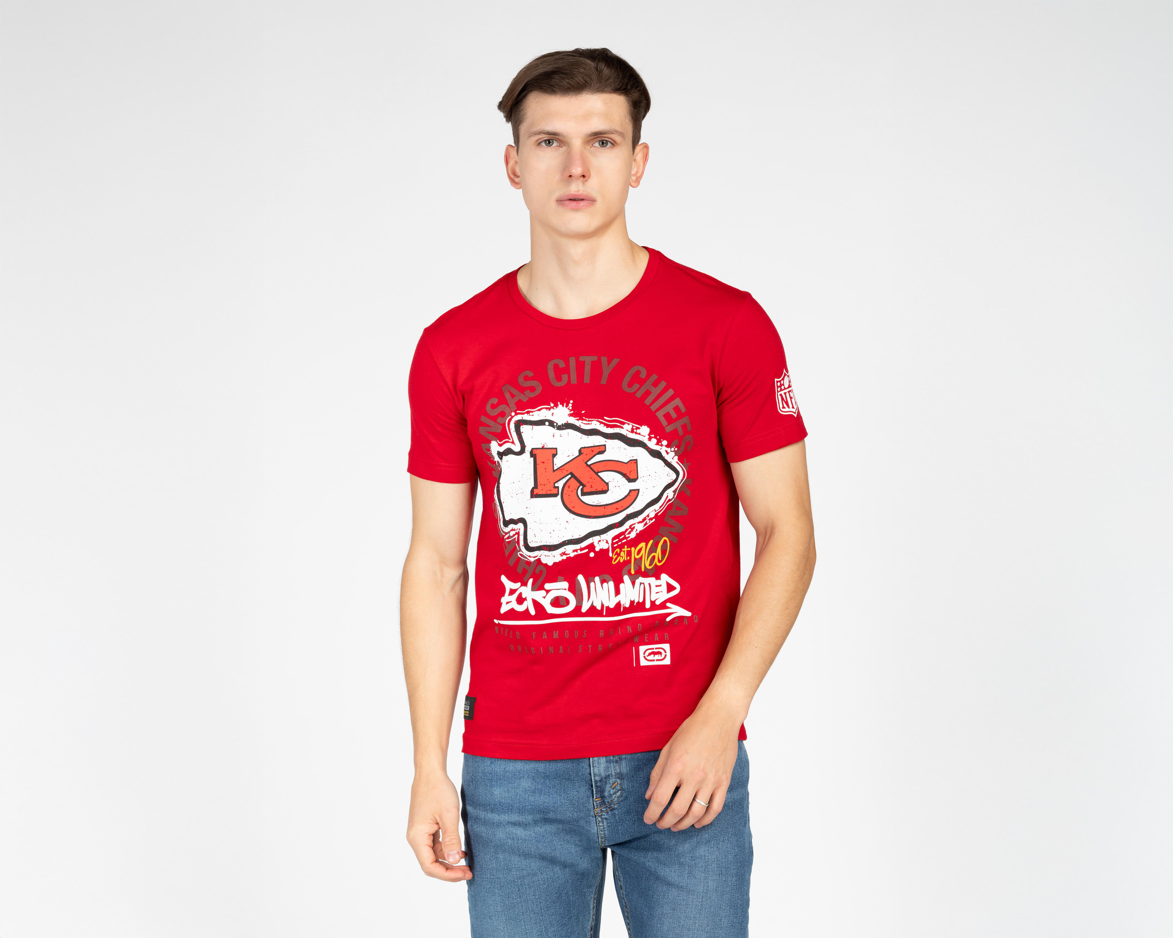 Foto 1 | Playera Eckó Unltd. Kansas City Chiefs Cuello Redondo