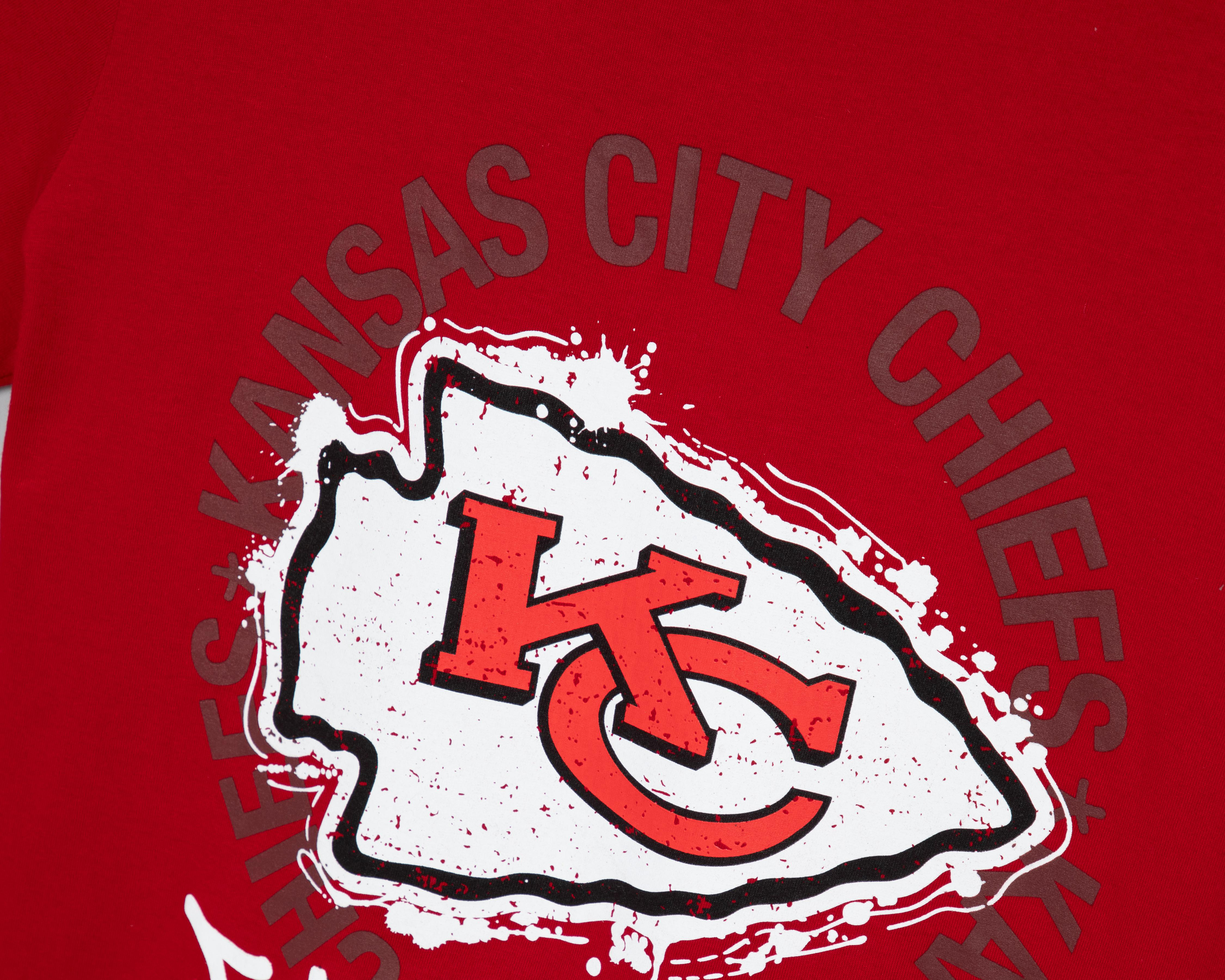 Foto 4 pulgar | Playera Eckó Unltd. Kansas City Chiefs Cuello Redondo