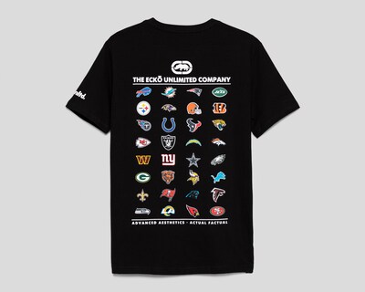 Foto 2 | Playera Eckó Unltd. NFL Cuello Redondo para Hombre
