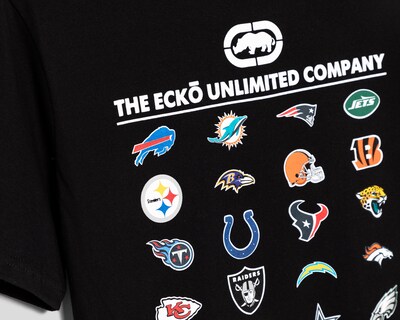 Foto 4 | Playera Eckó Unltd. NFL Cuello Redondo para Hombre
