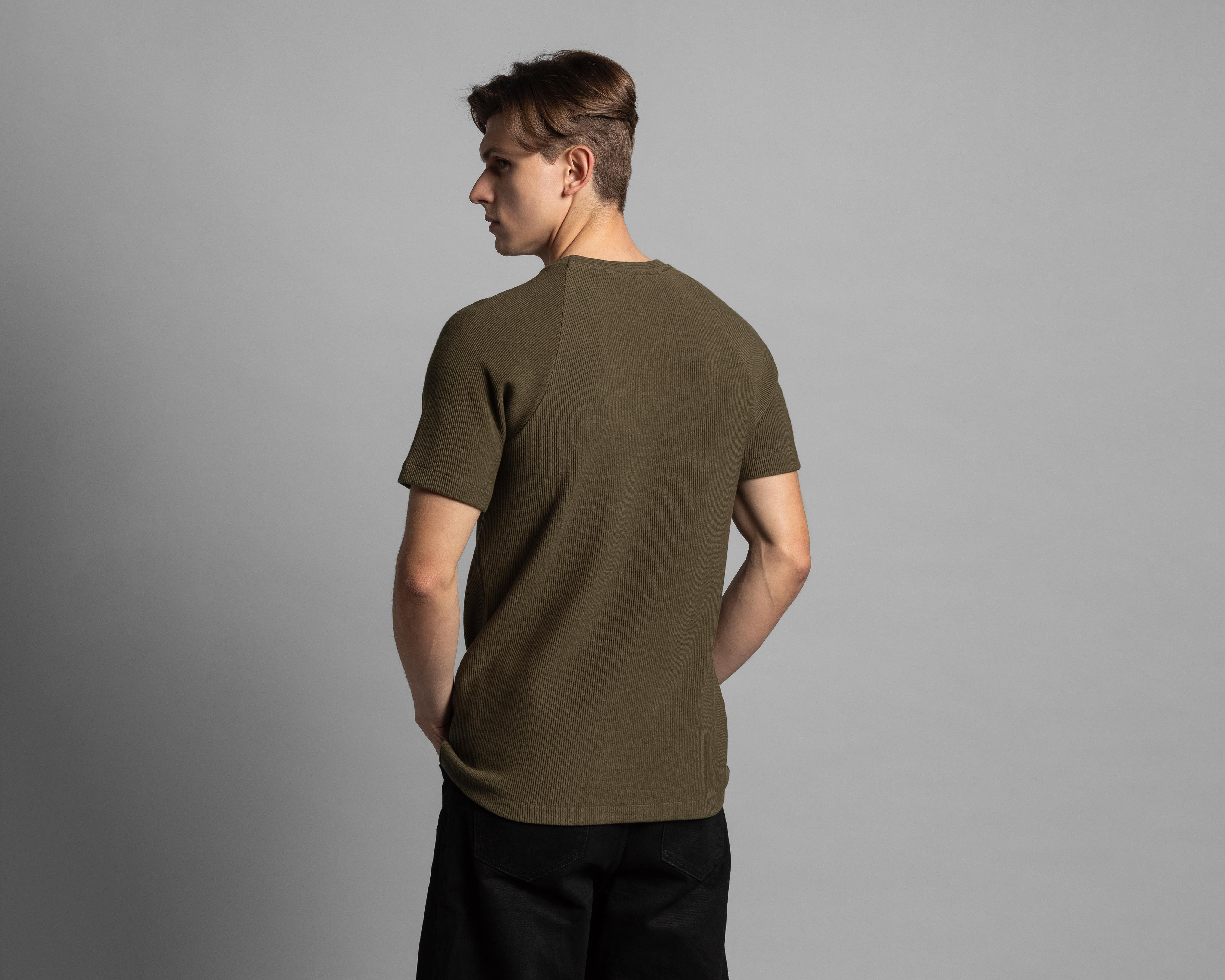 Foto 4 pulgar | Playera Thinner Cuello Redondo