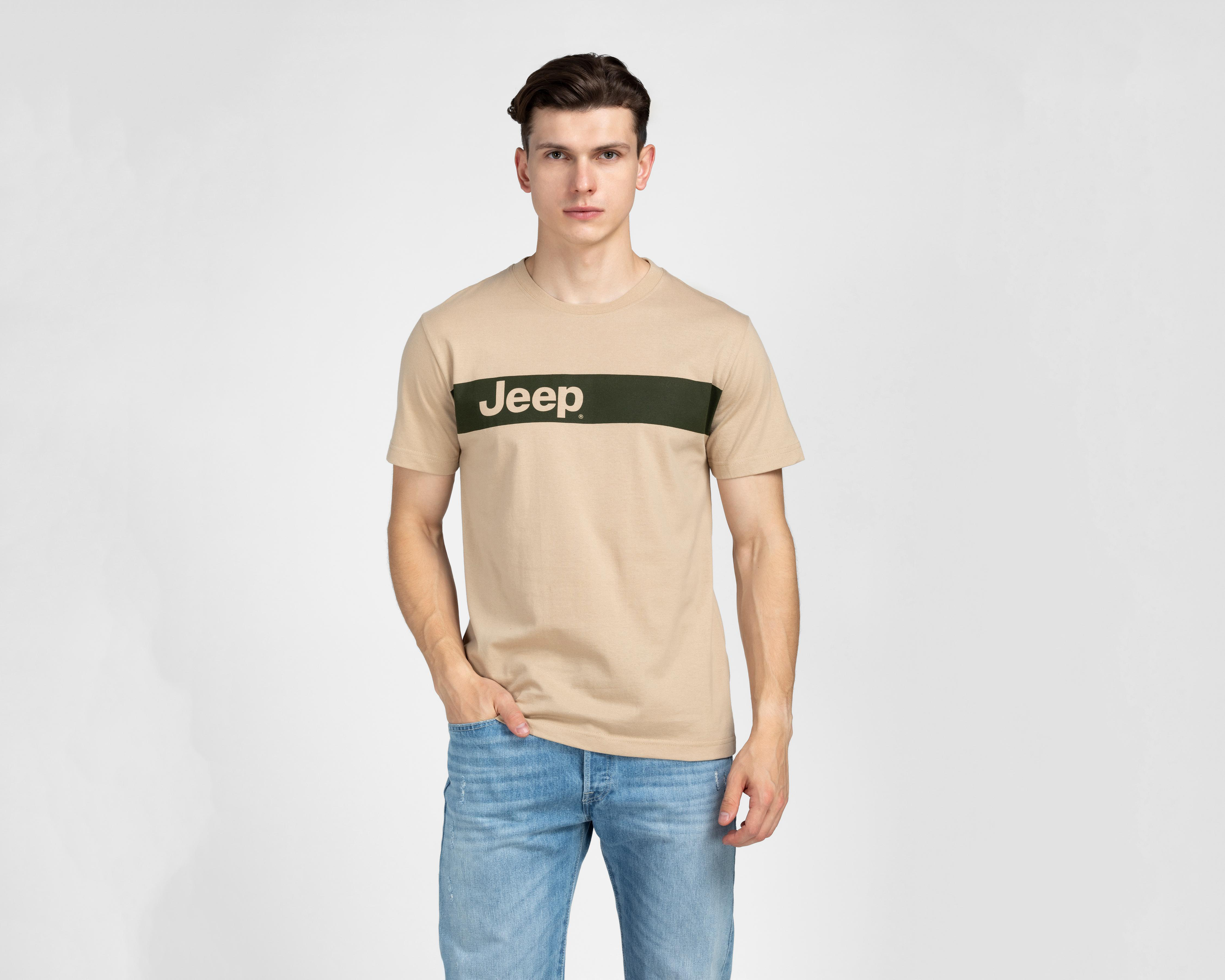 Playera Jeep Cuello Redondo