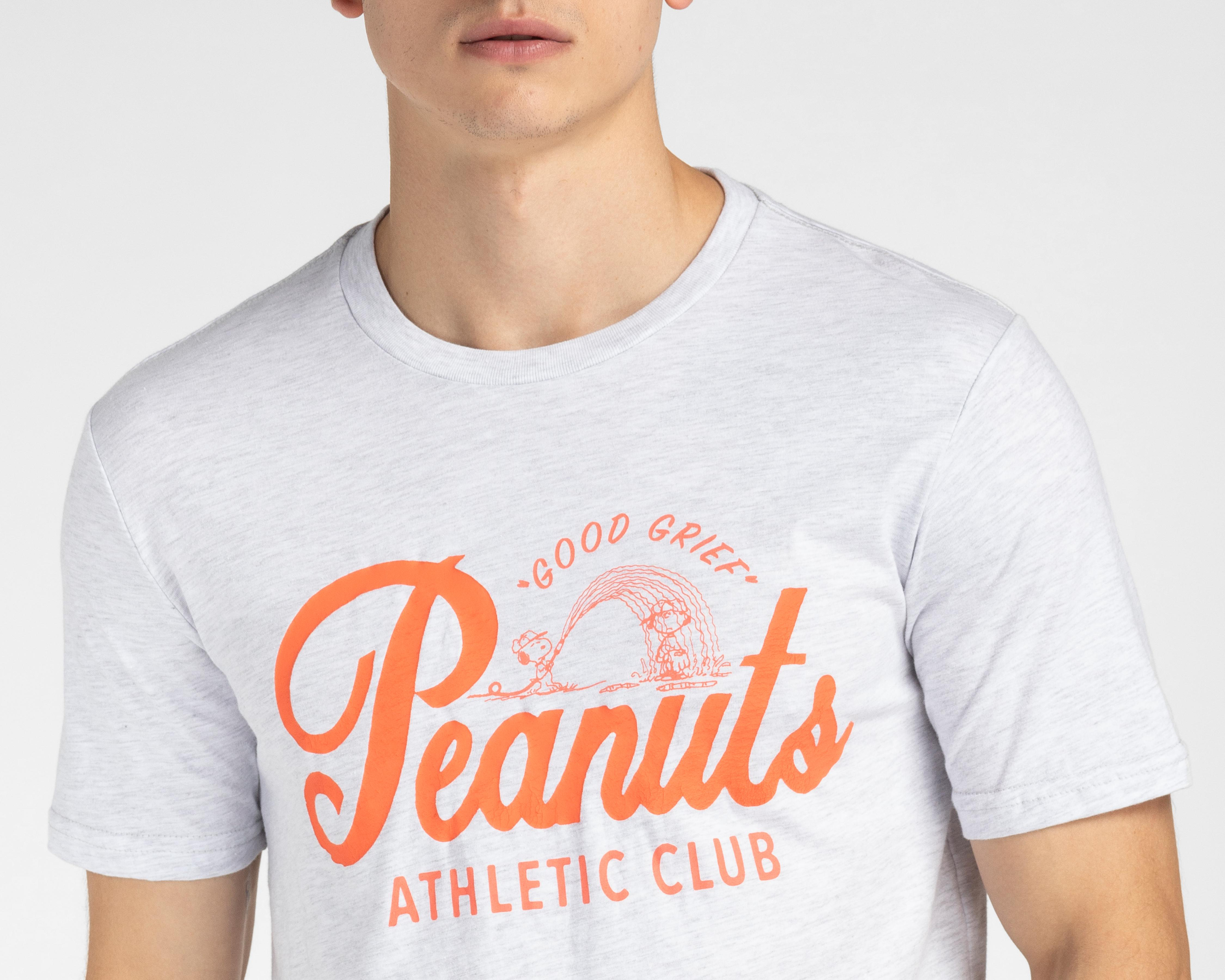 Foto 4 pulgar | Playera Peanuts Cuello Redondo