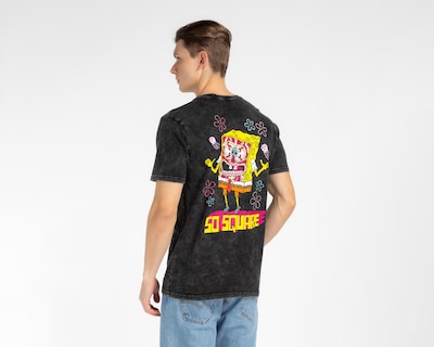 Foto 2 | Playera Bob Esponja Cuello Redondo
