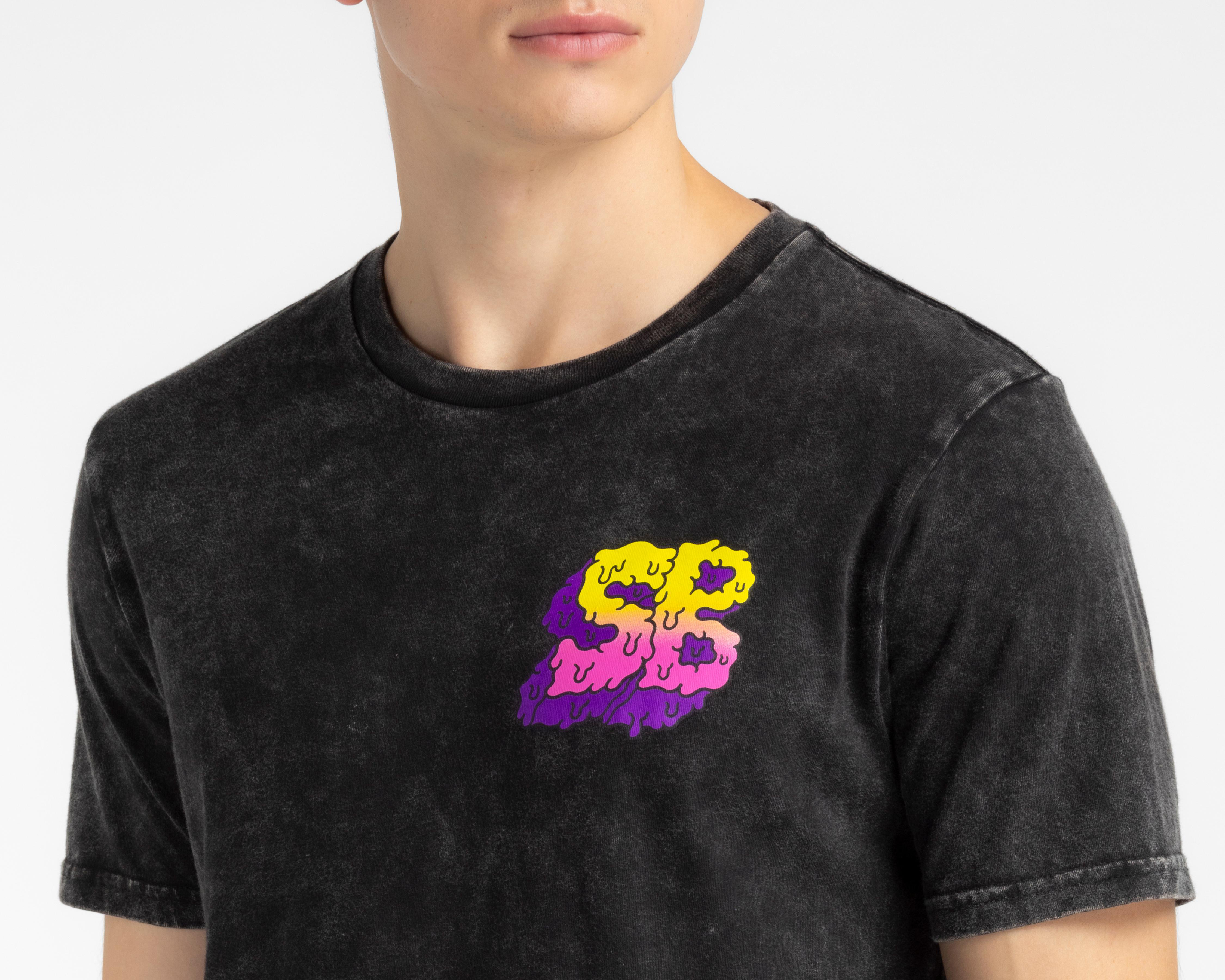 Foto 3 | Playera Bob Esponja Cuello Redondo