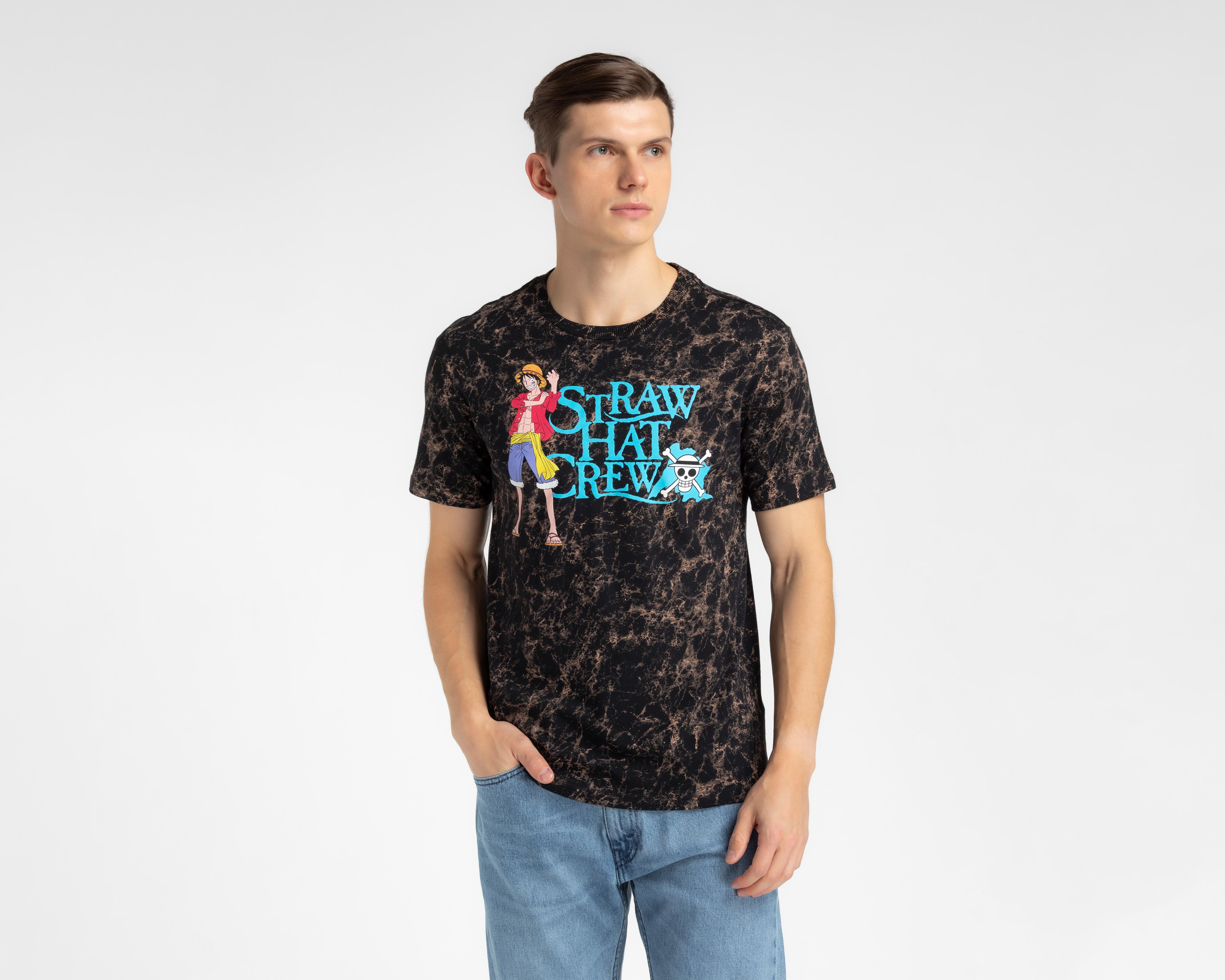 Playera One Piece Cuello Redondo $229