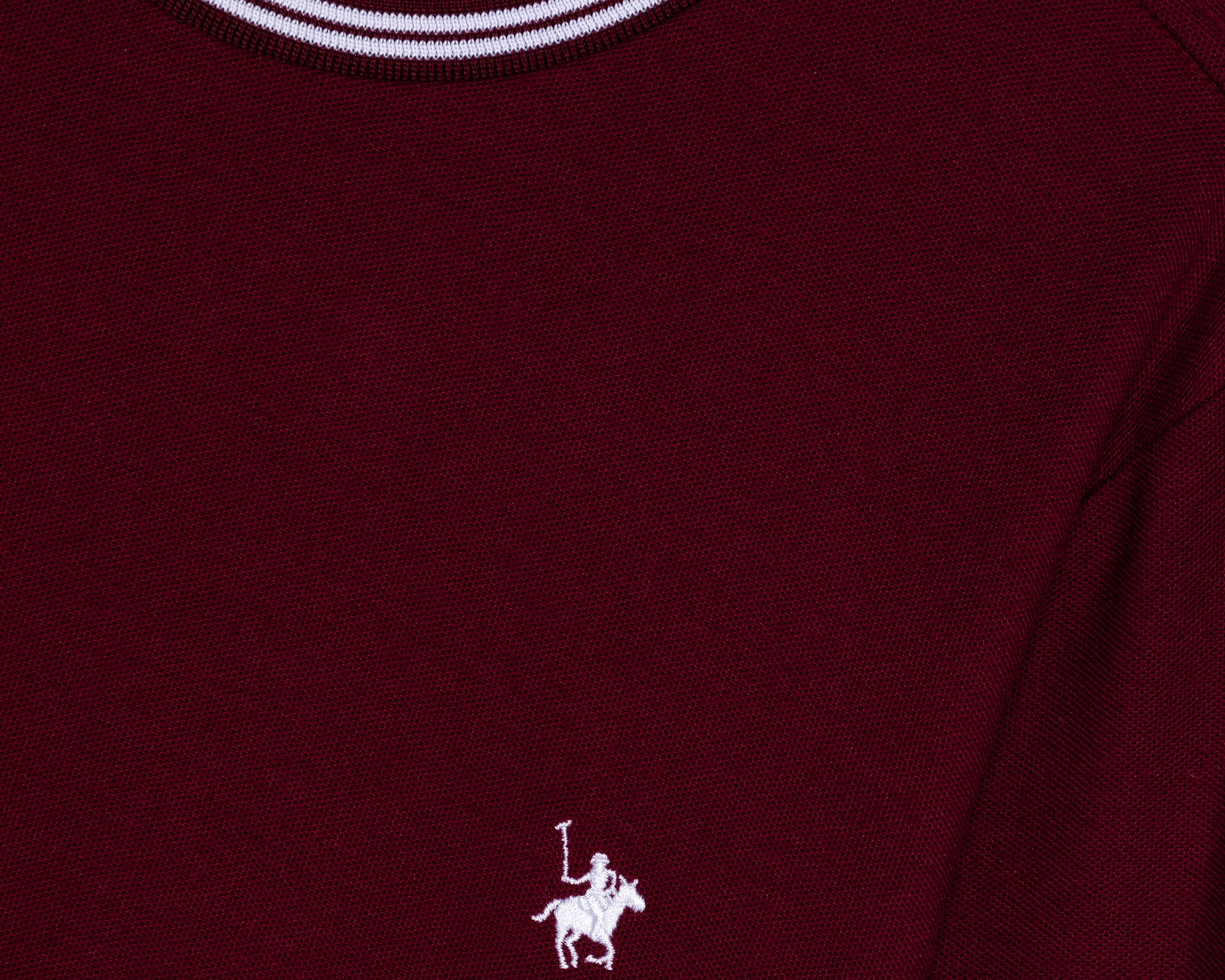 Foto 4 pulgar | Playera York Team Polo Club Cuello Redondo