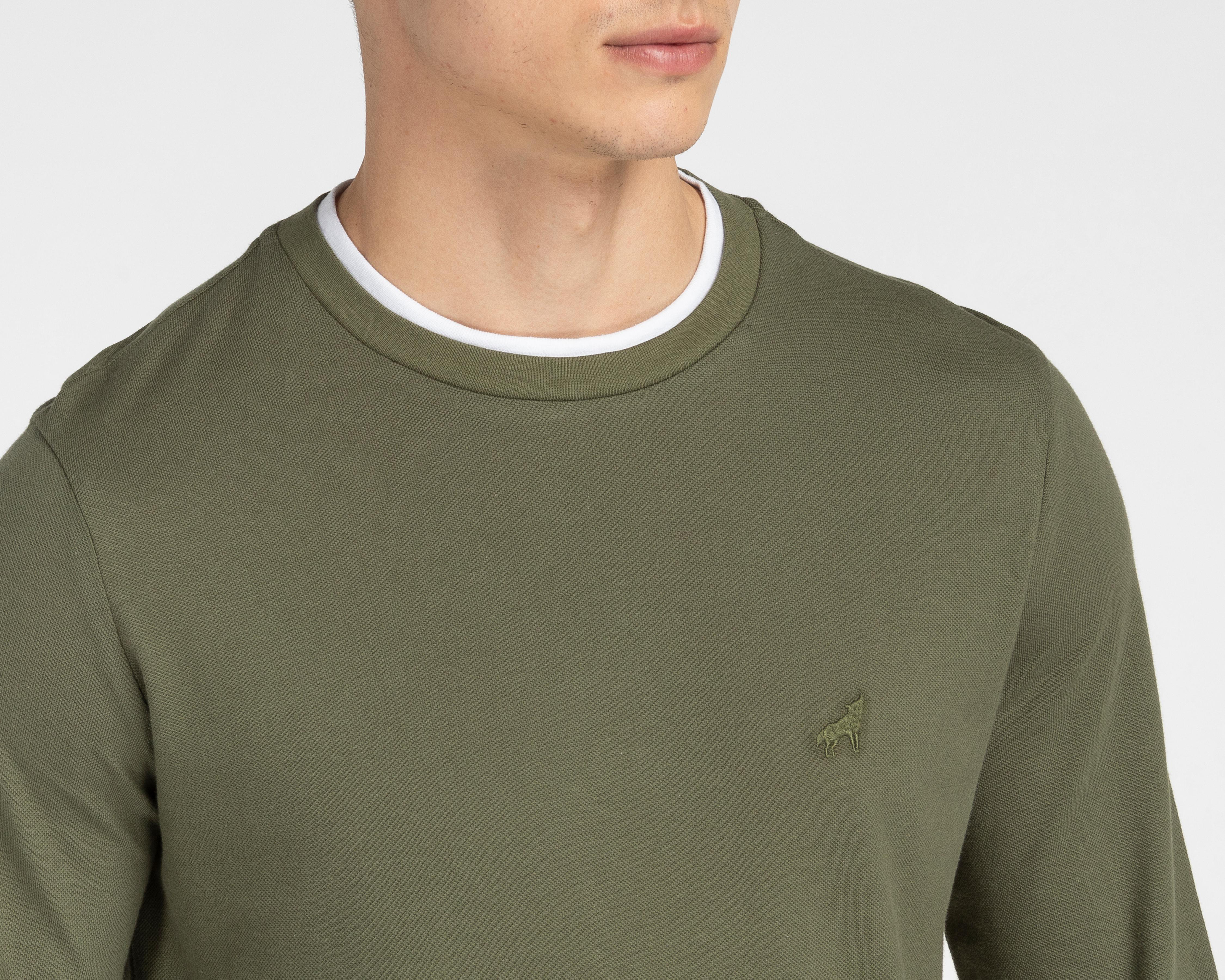 Foto 5 pulgar | Playera Refill Cuello Redondo