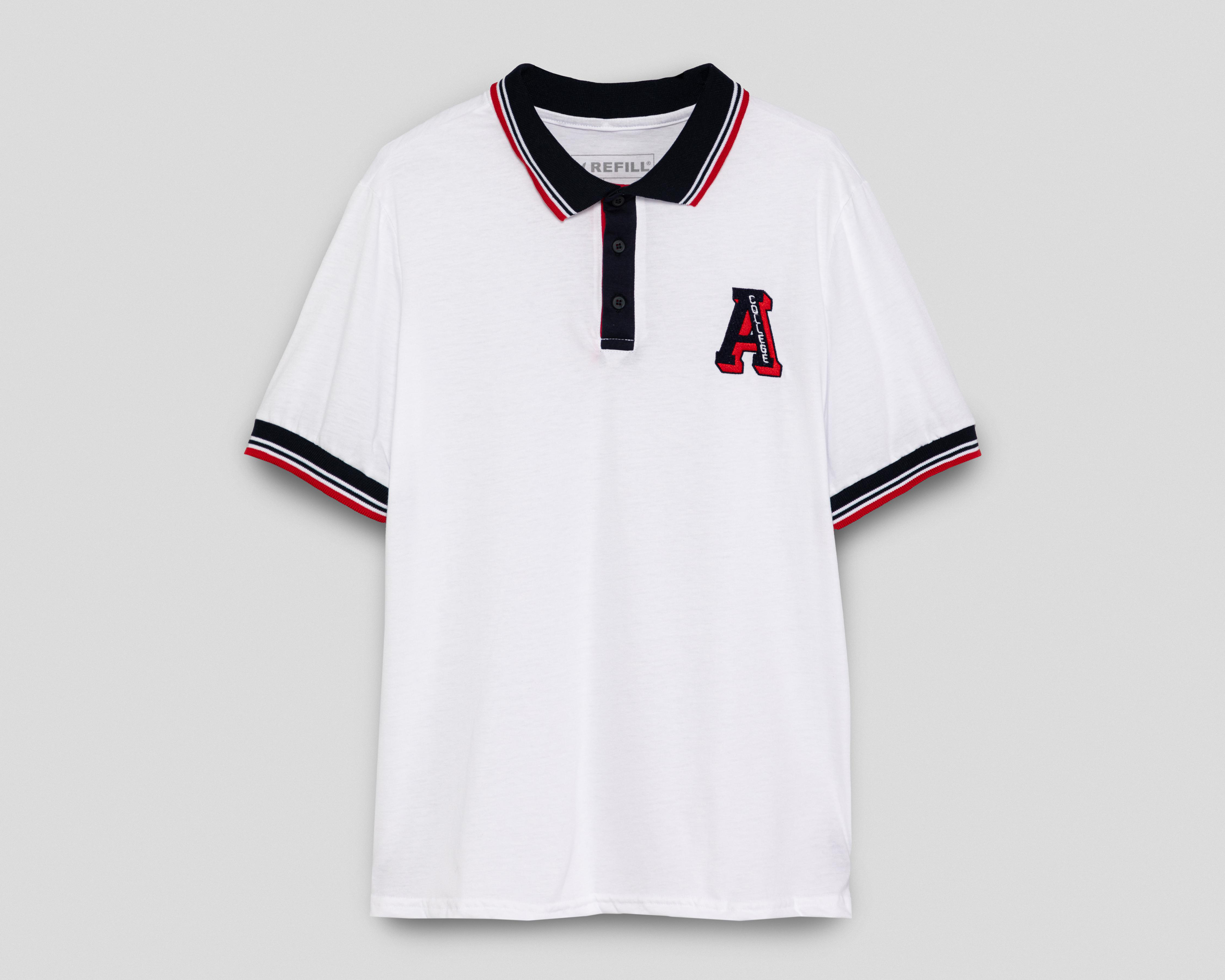 Foto 1 | Playera Refill Cuello Polo
