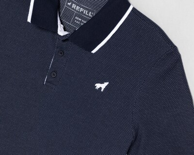 Foto 3 | Playera Polo Refill para Hombre