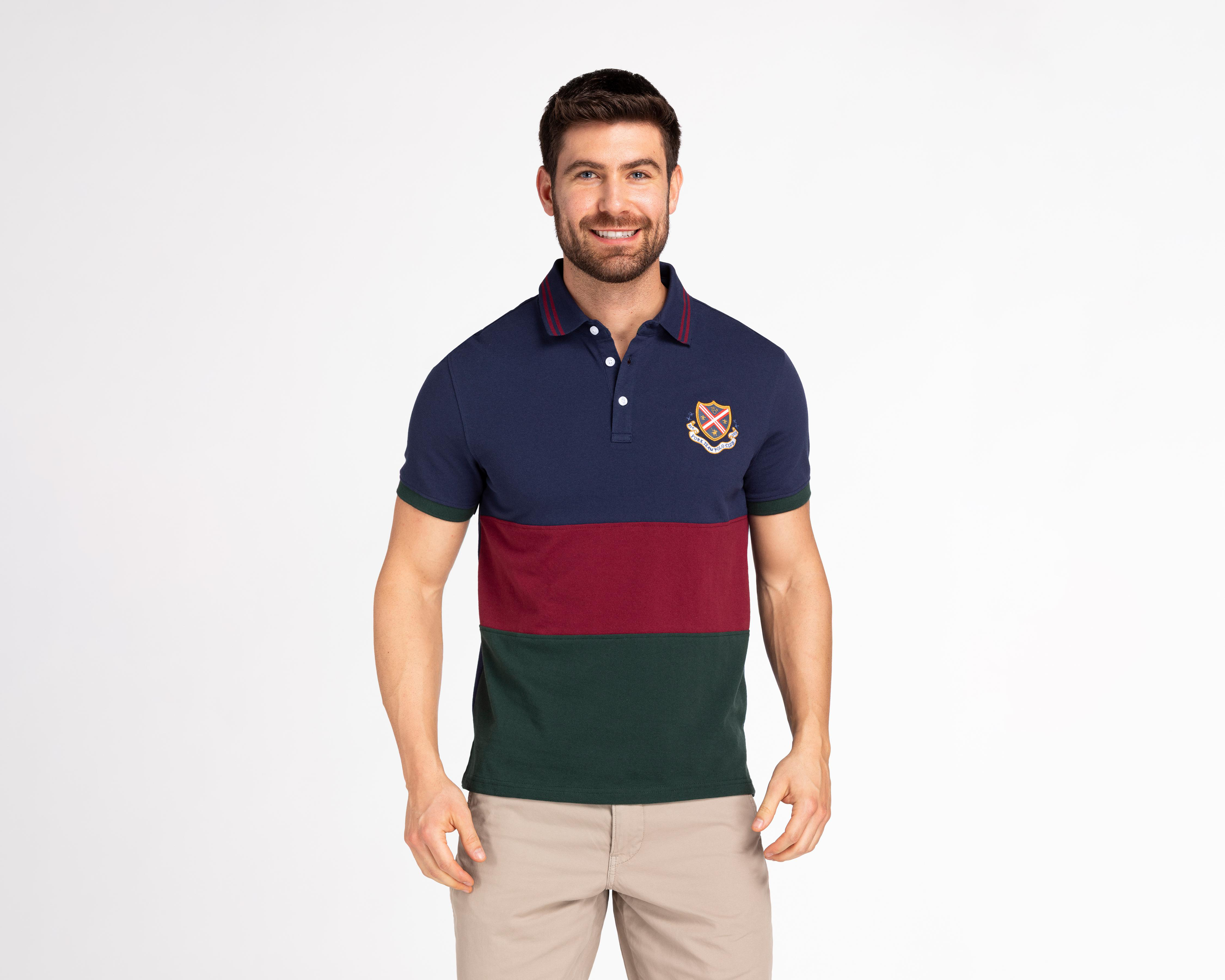 Foto 2 pulgar | Playera Polo York Tean Polo Club para Hombre