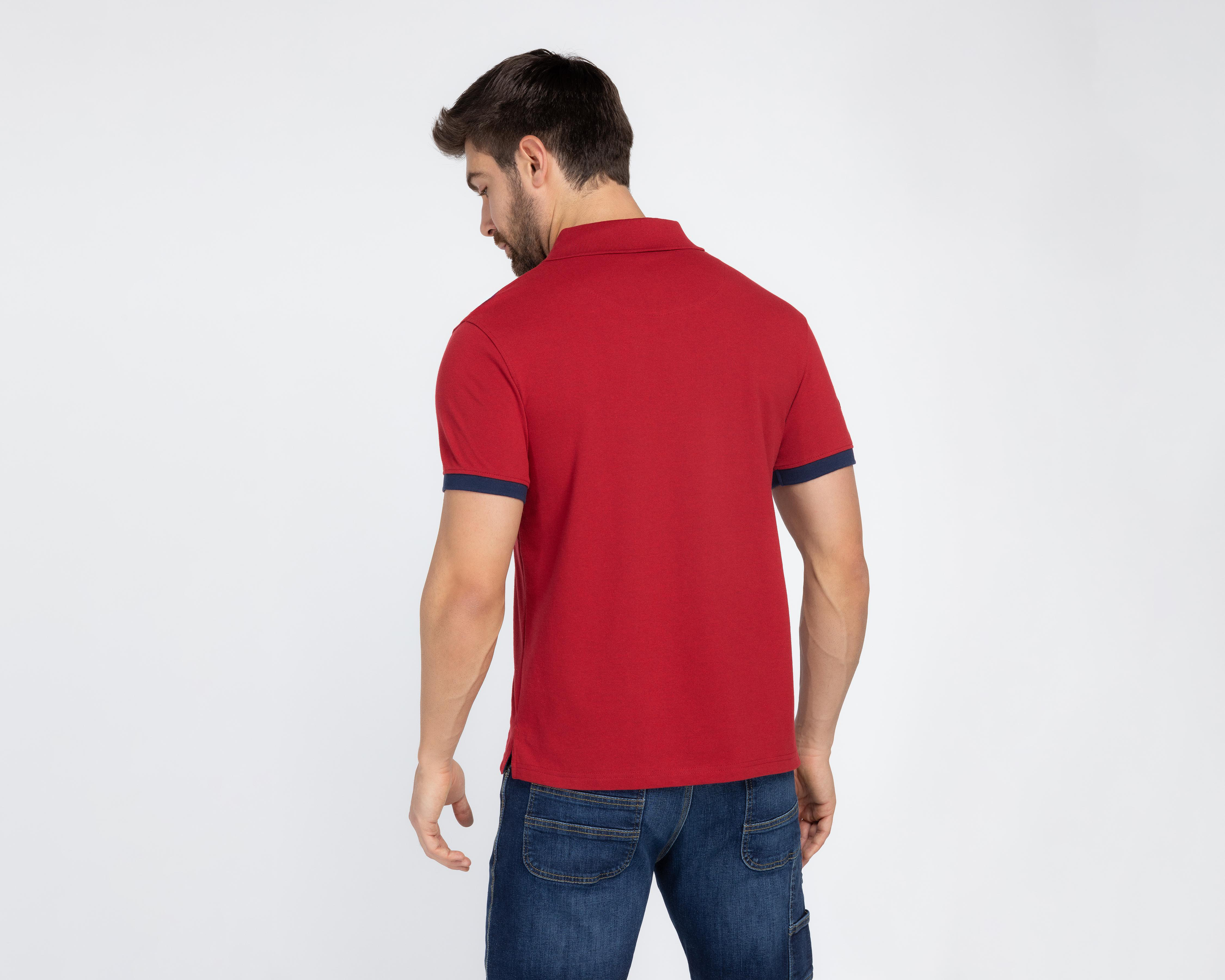 Foto 3 pulgar | Playera Polo York Tean Polo Club para Hombre