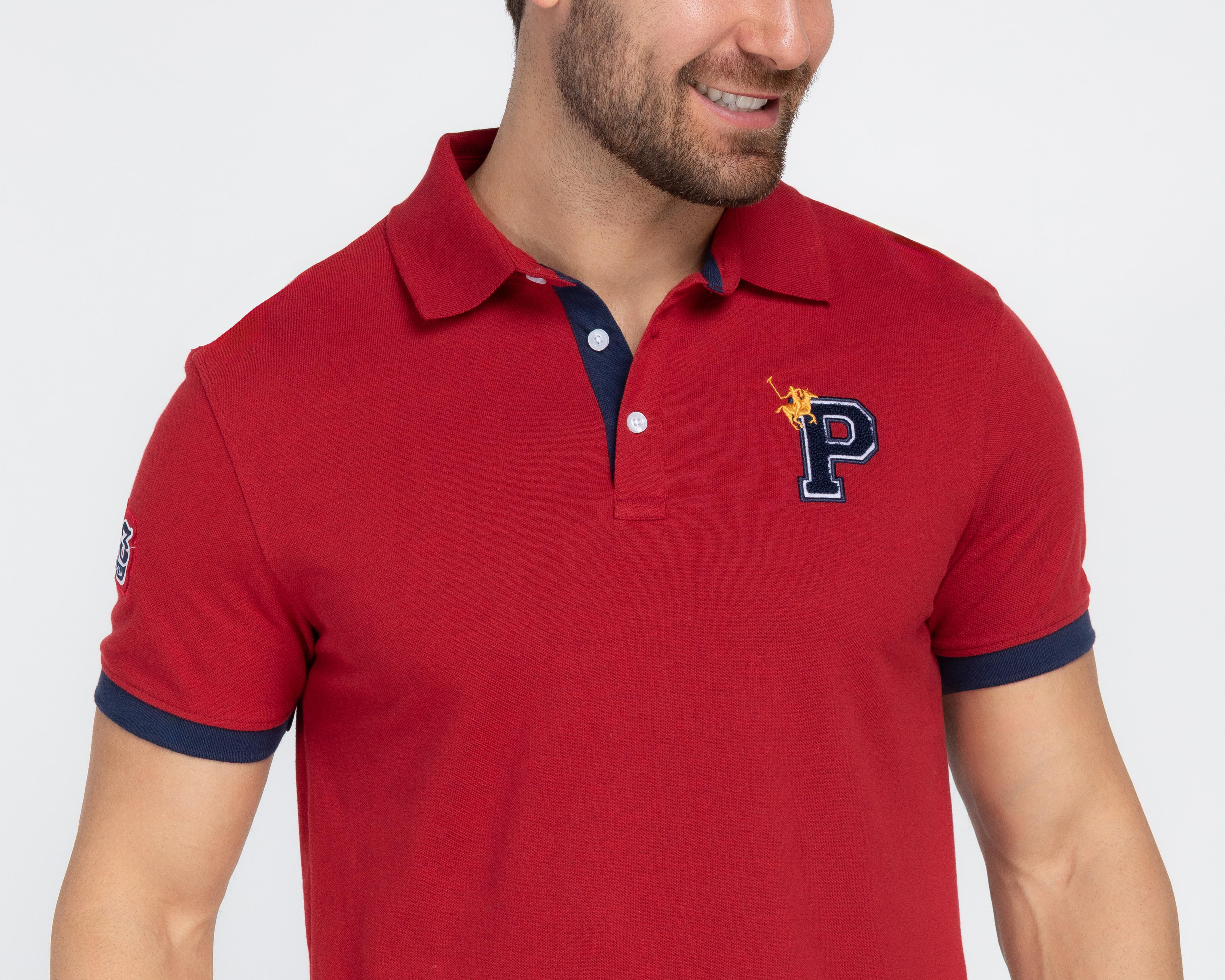 Foto 4 pulgar | Playera Polo York Tean Polo Club para Hombre