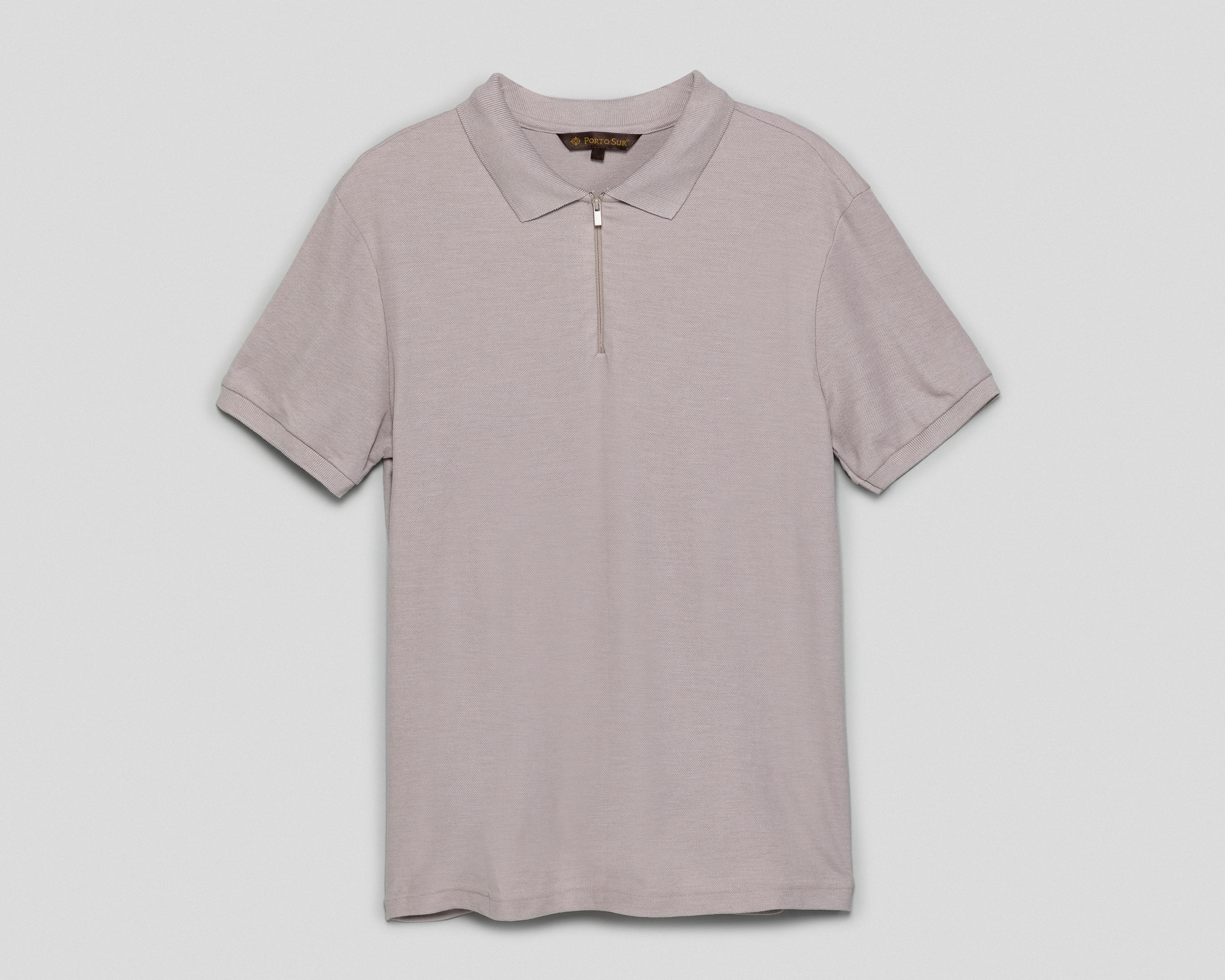 Foto 2 pulgar | Playera Polo Porto Sur Beige para Hombre