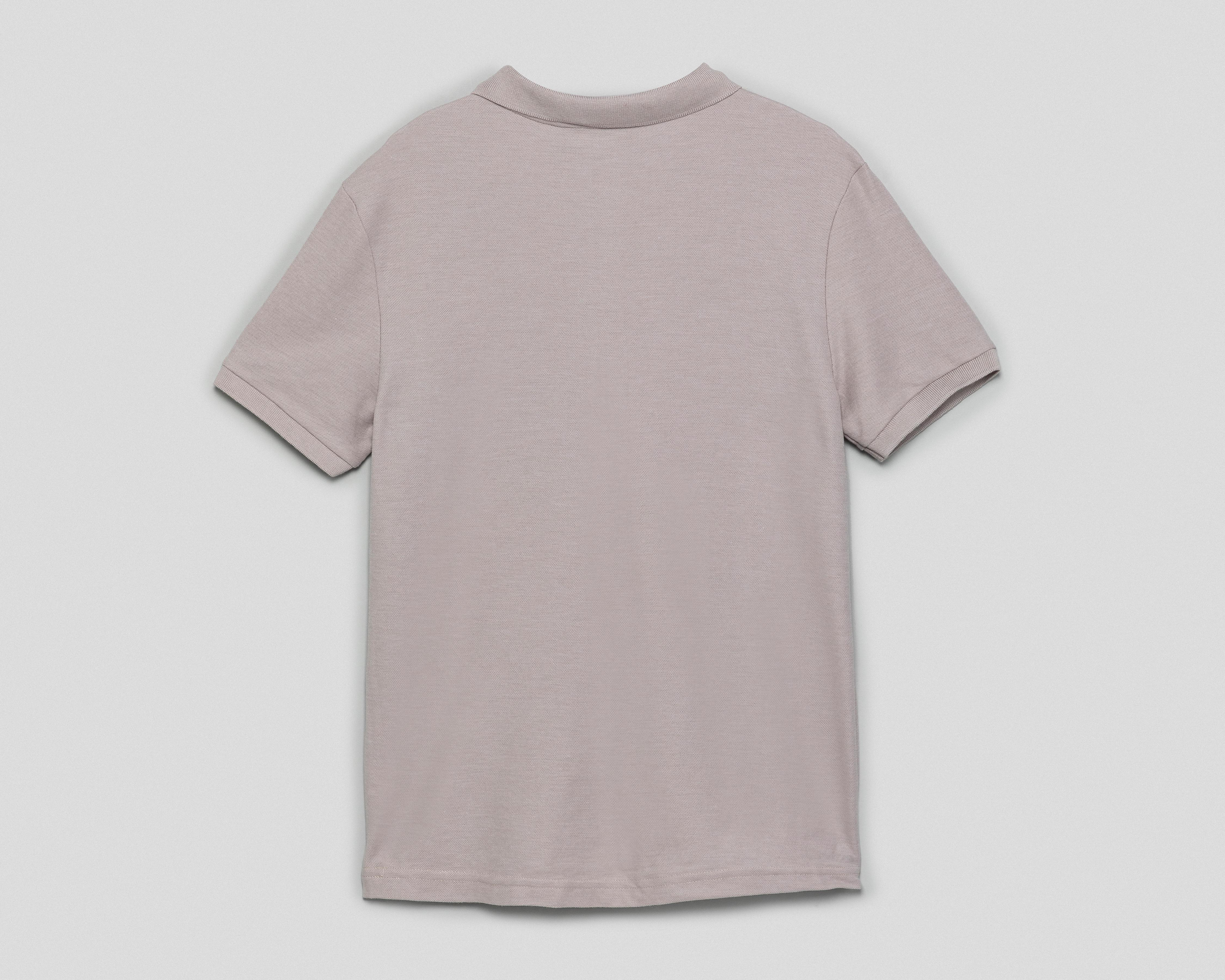 Foto 3 pulgar | Playera Polo Porto Sur Beige para Hombre