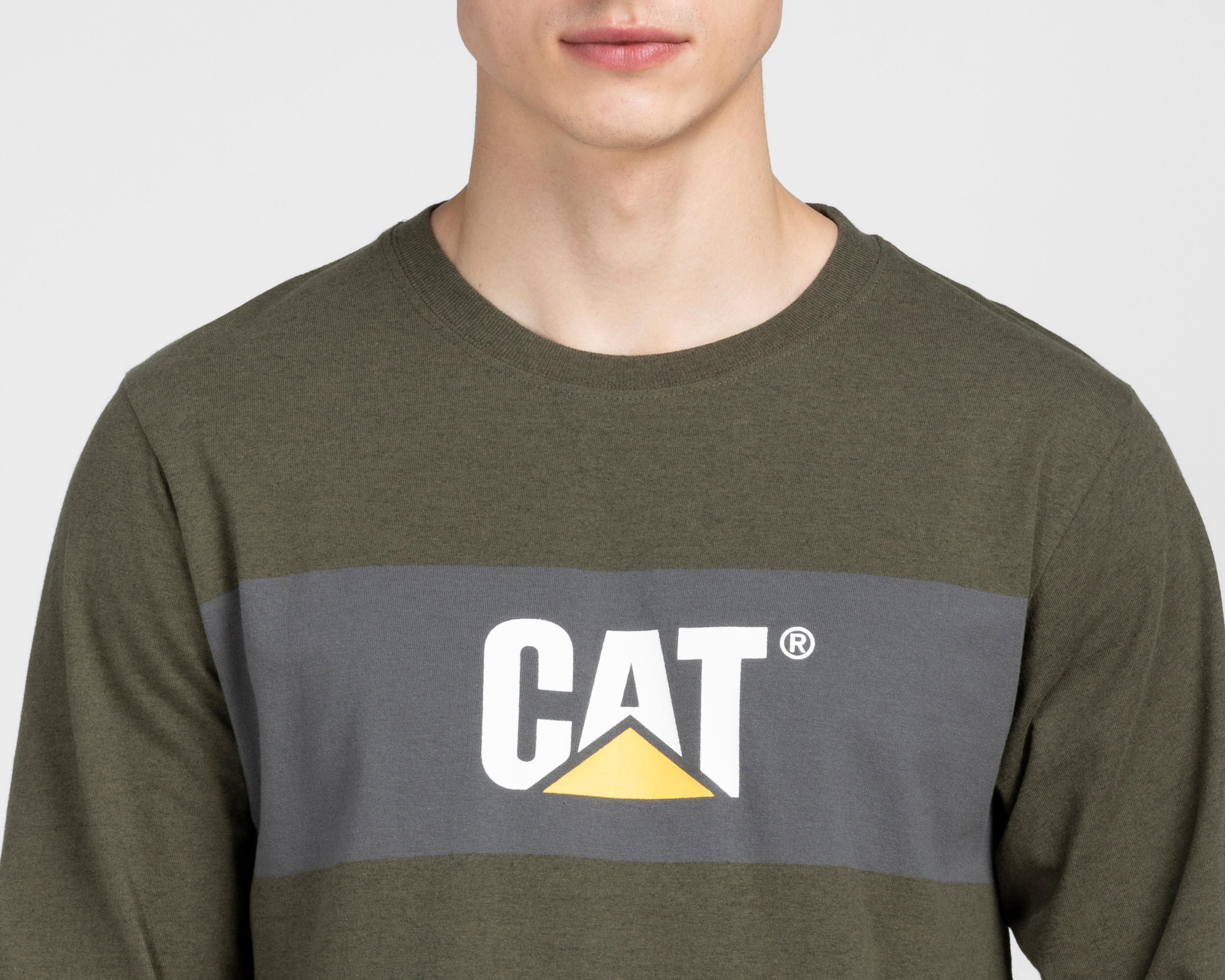 Foto 3 | Playera CAT Cuello Redondo