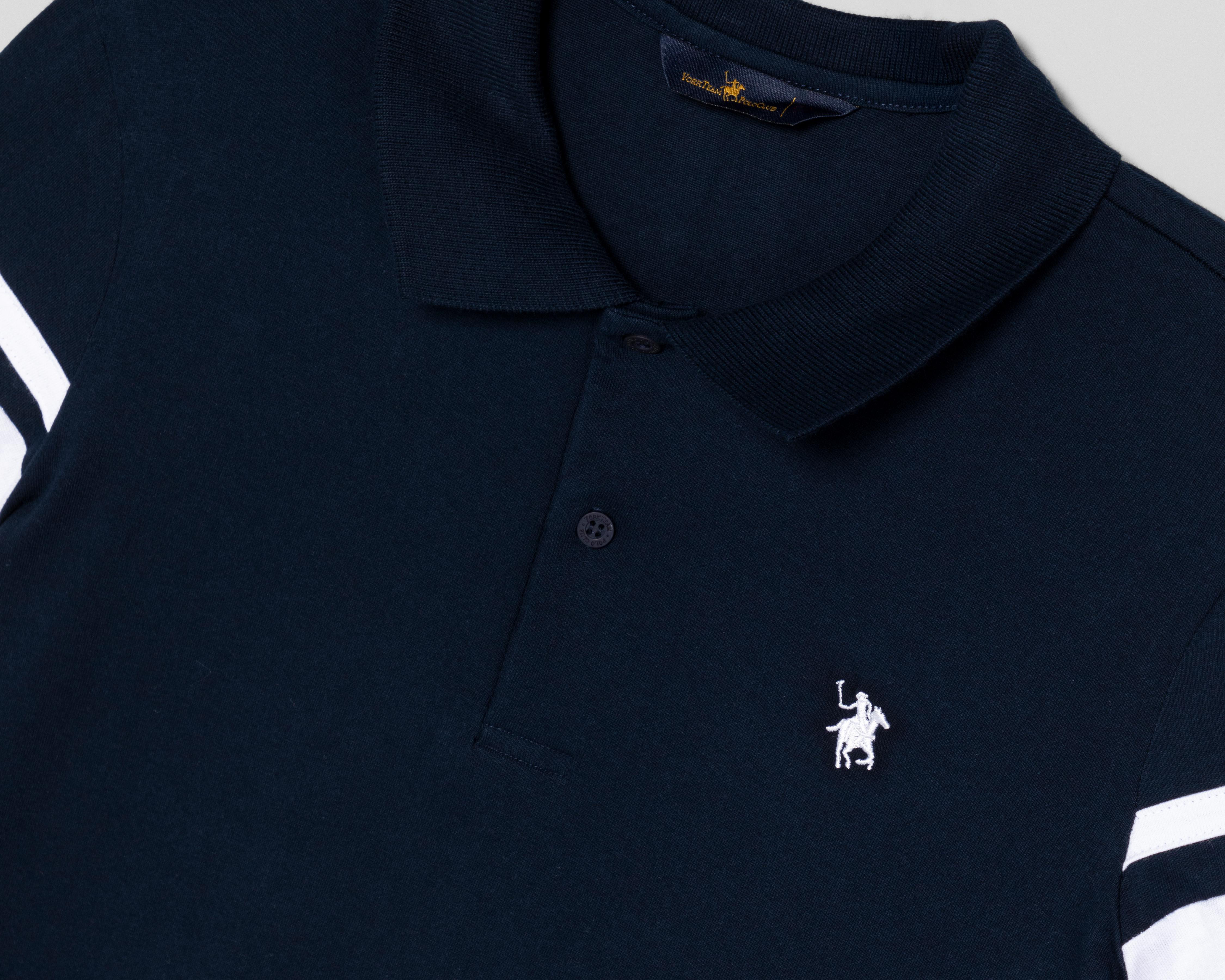 Foto 4 pulgar | Playera York Team Polo Club Cuello Polo