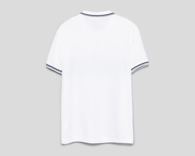 Foto 2 | Playera Polo Refill Blanca para Hombre