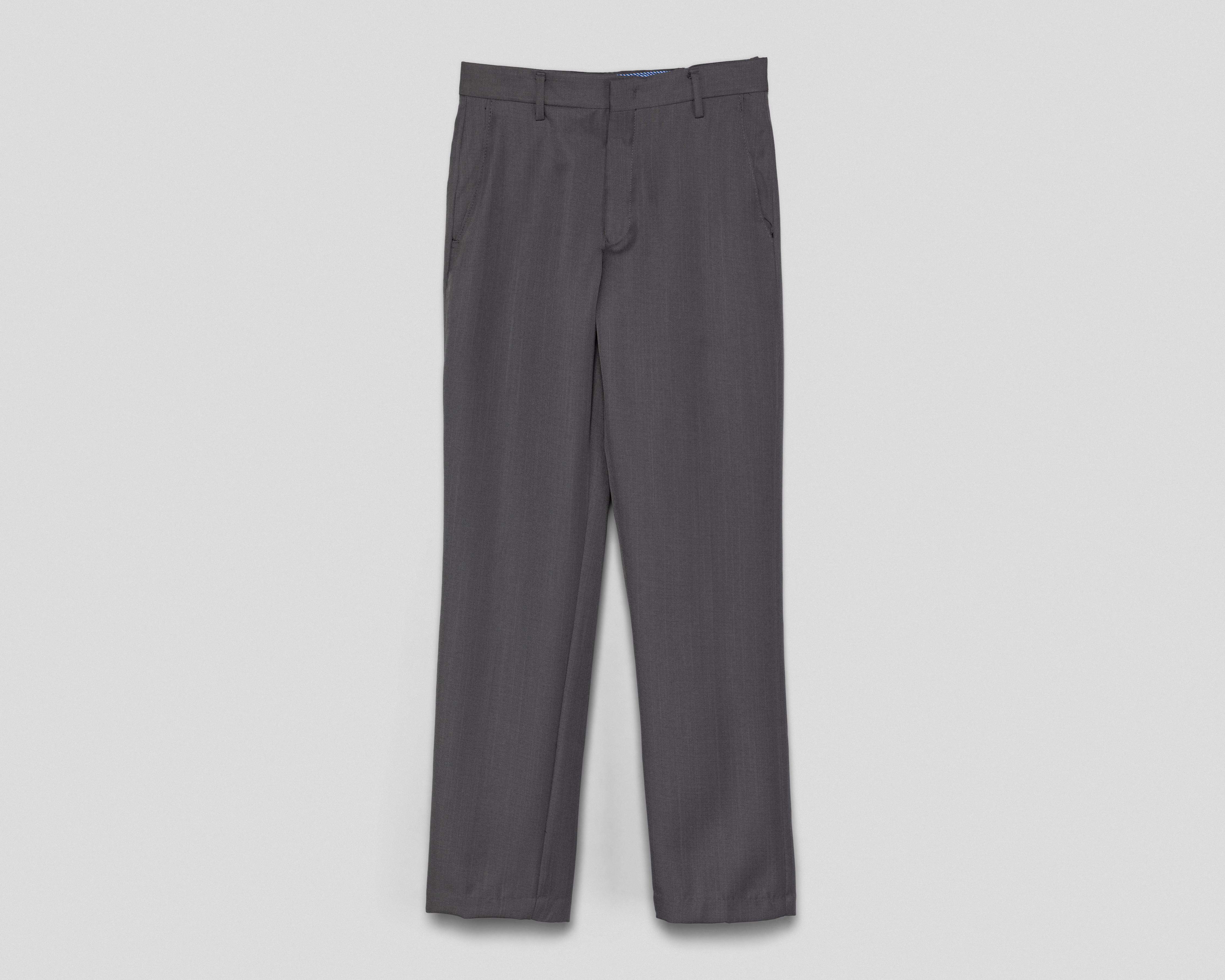 Foto 2 pulgar | Pantalón de Vestir Wall Street Gris para Hombre