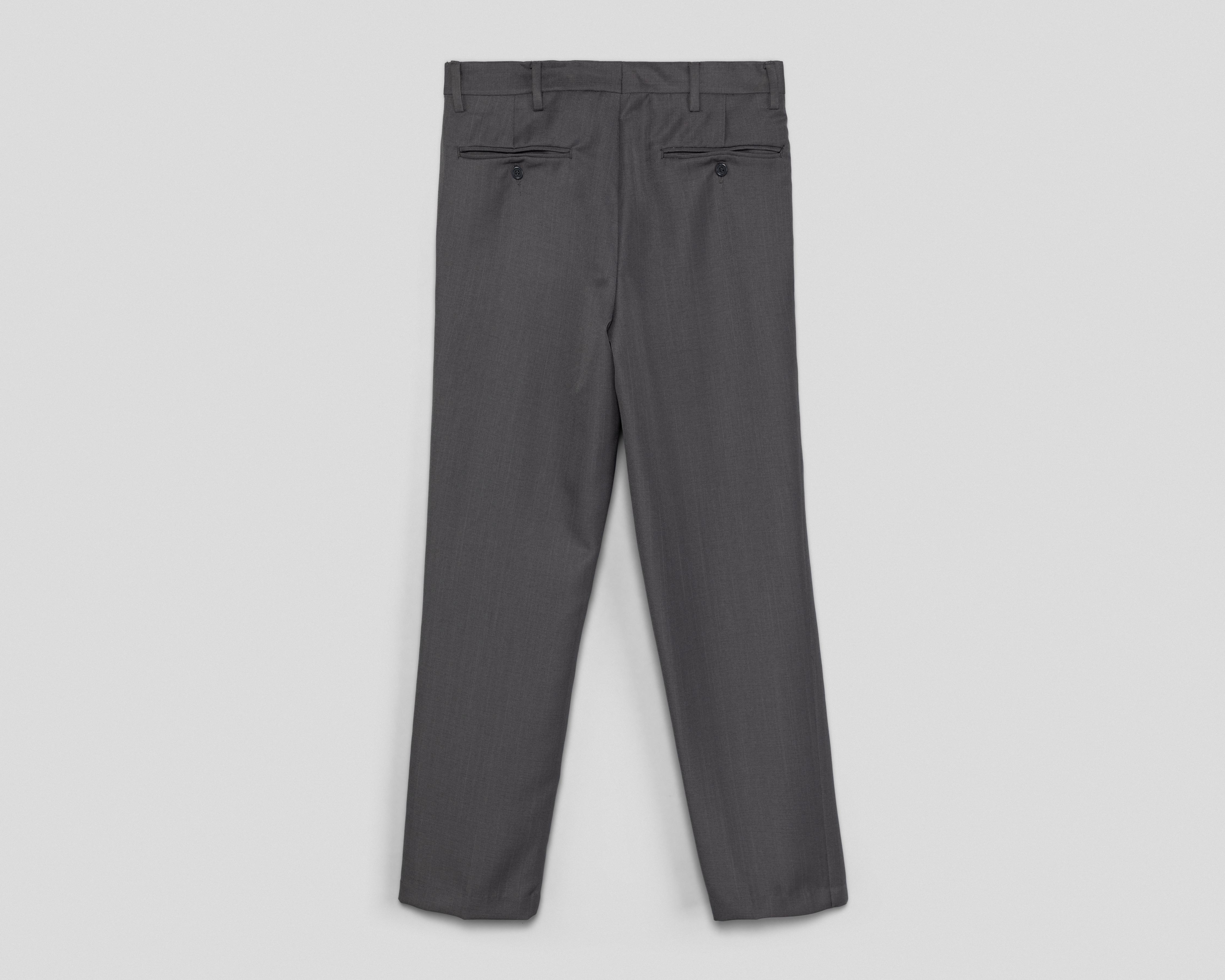 Foto 2 | Pantalón de Vestir Wall Street Gris para Hombre