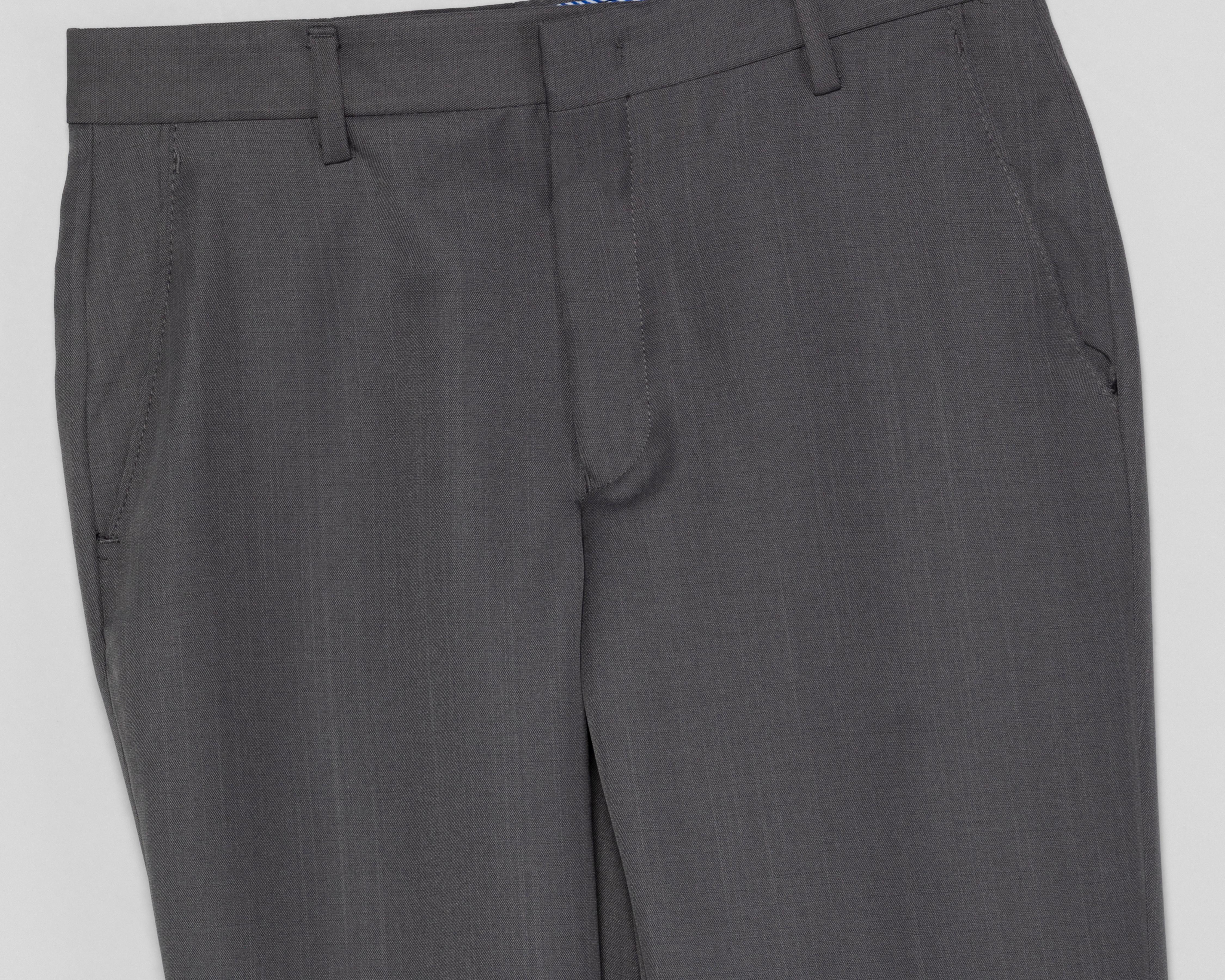 Foto 4 pulgar | Pantalón de Vestir Wall Street Gris para Hombre