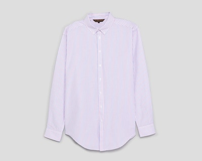 Foto 1 | Camisa de Vestir Porto Sur Regular Fit a Rayas para Hombre
