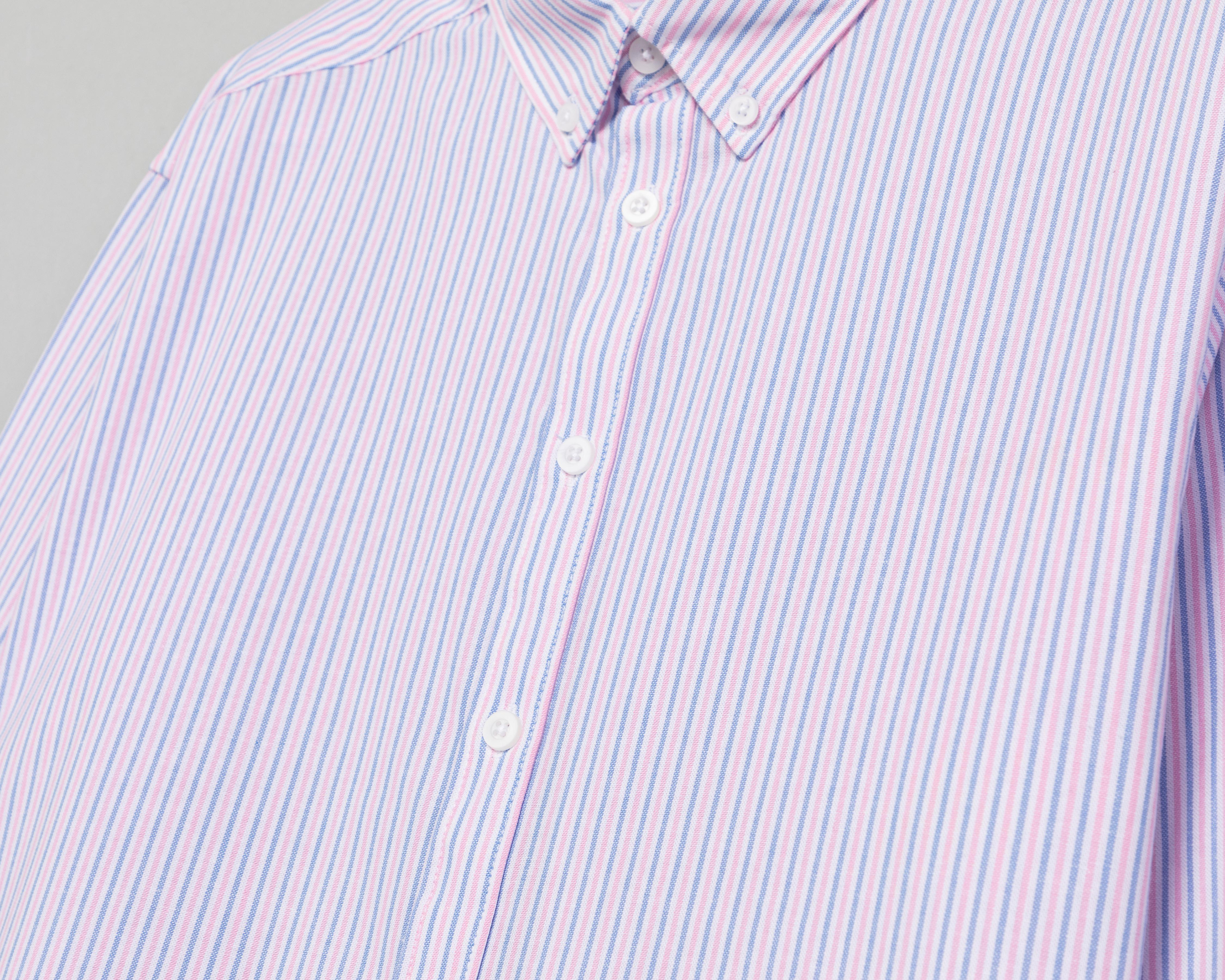 Foto 3 | Camisa de Vestir Porto Sur Regular Fit a Rayas para Hombre