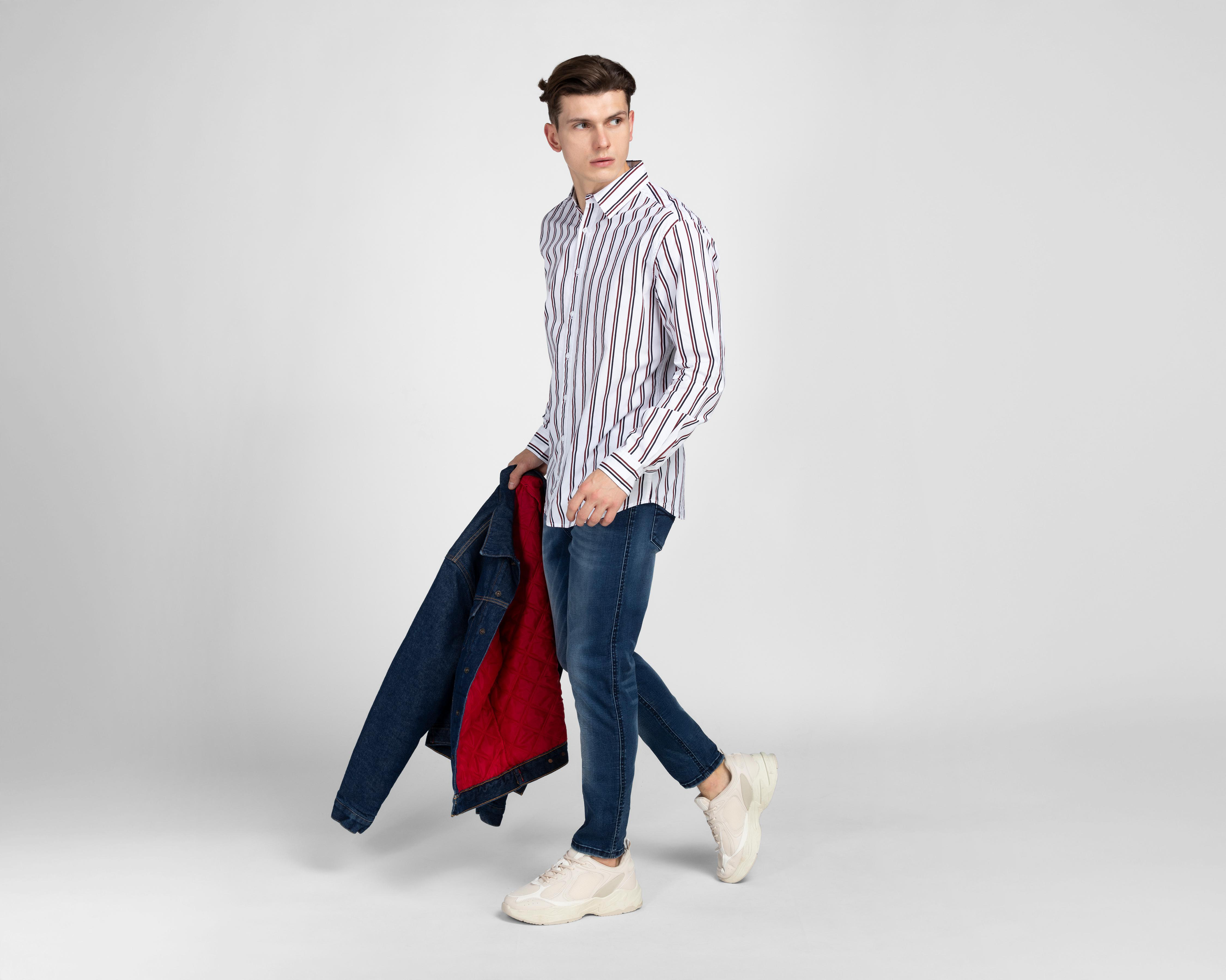 Foto 3 pulgar | Jeans Skinny Refill para Hombre